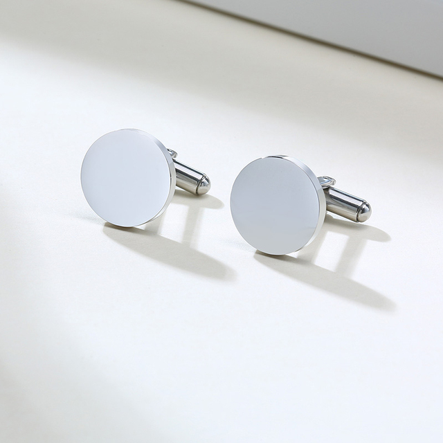Sandblasted Polished Cufflinks 5