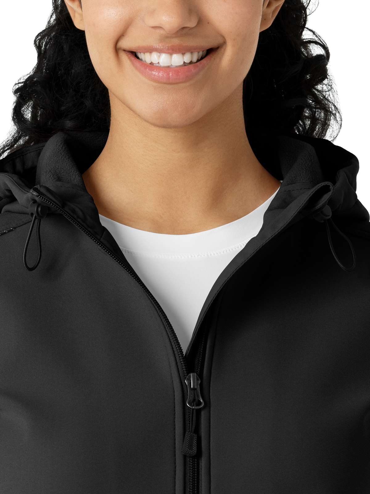 Performance Layers Women's Four-Pocket Bonded Fleece Hoodie