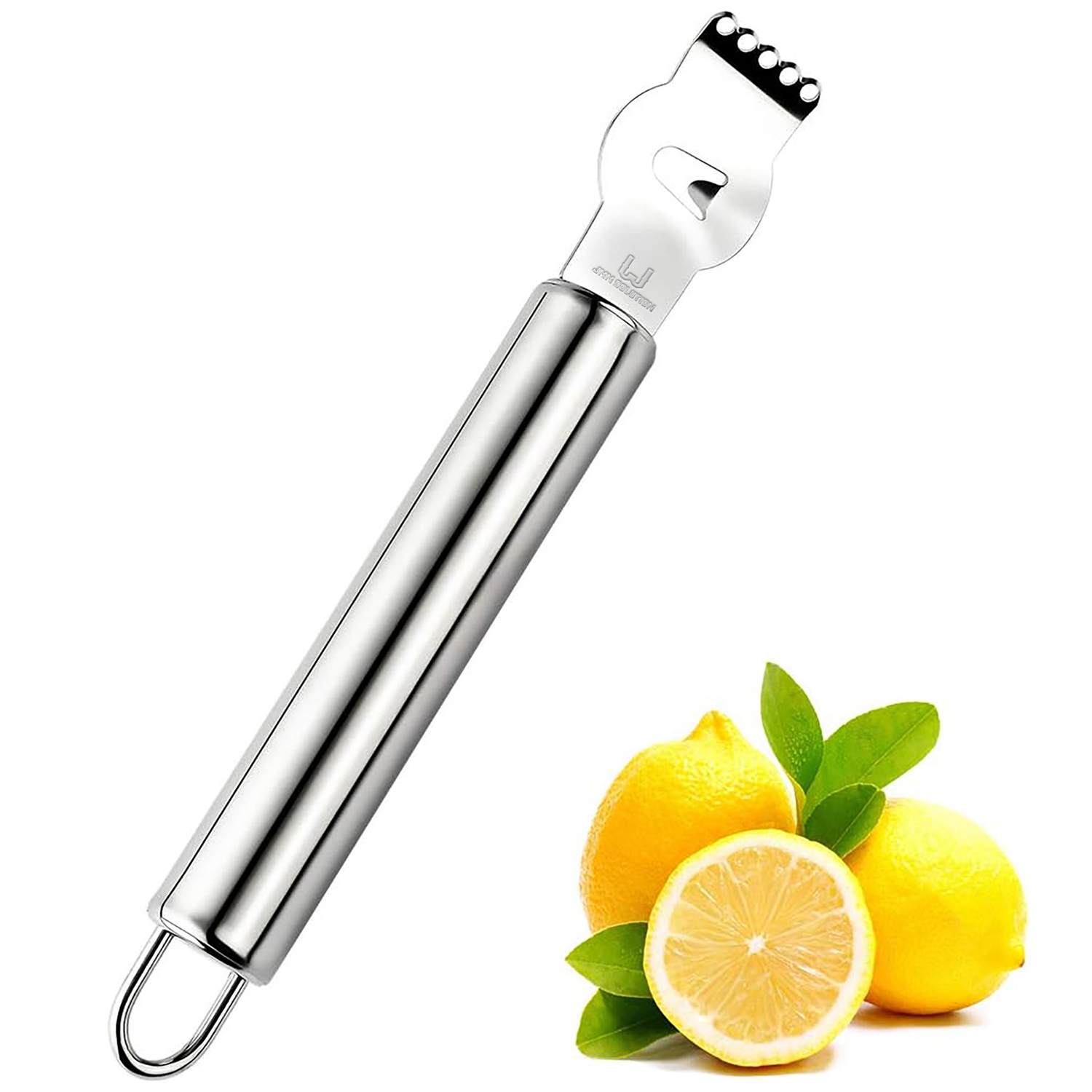 Stainless Steel Round Handle Lemon Zester Kitchen Tool 5