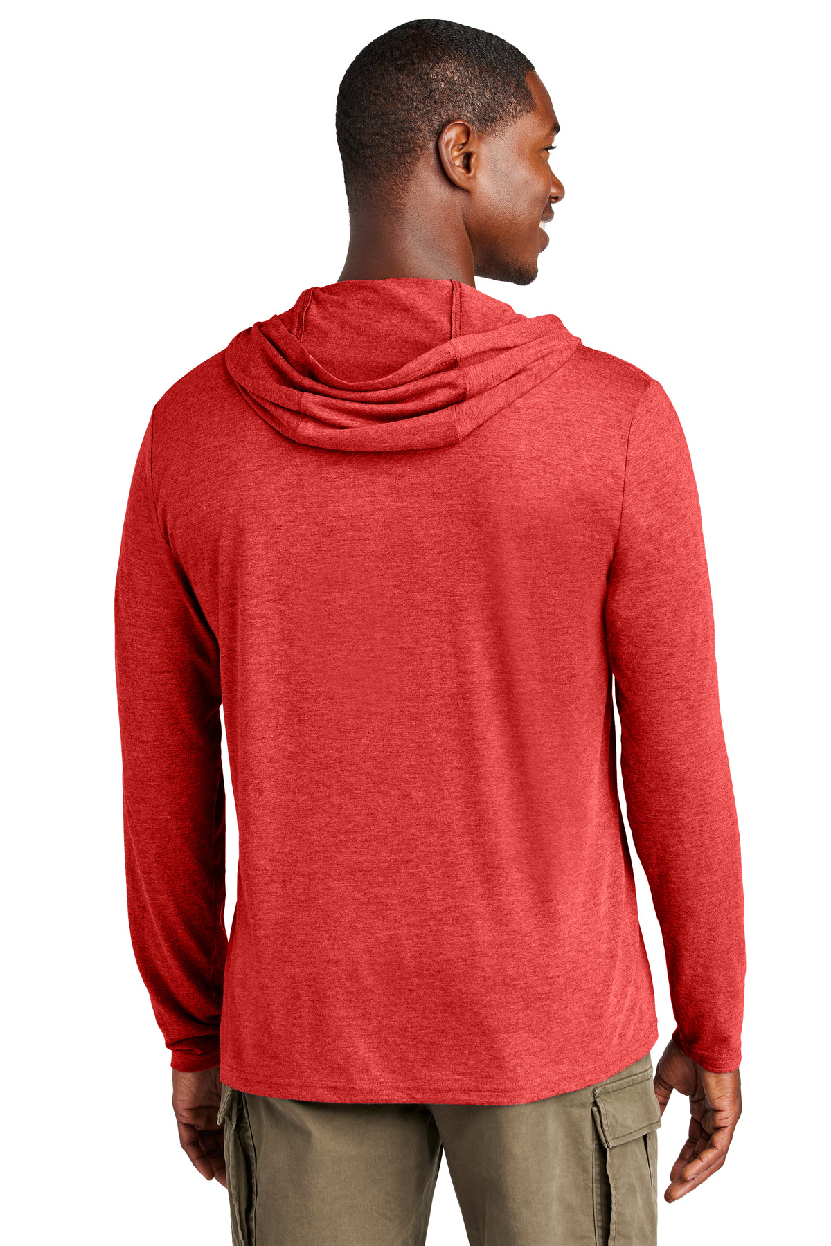 District Perfect Tri Long Sleeve Hoodie. DM139, custom hoodie or sweatshirt with logo imprint 41