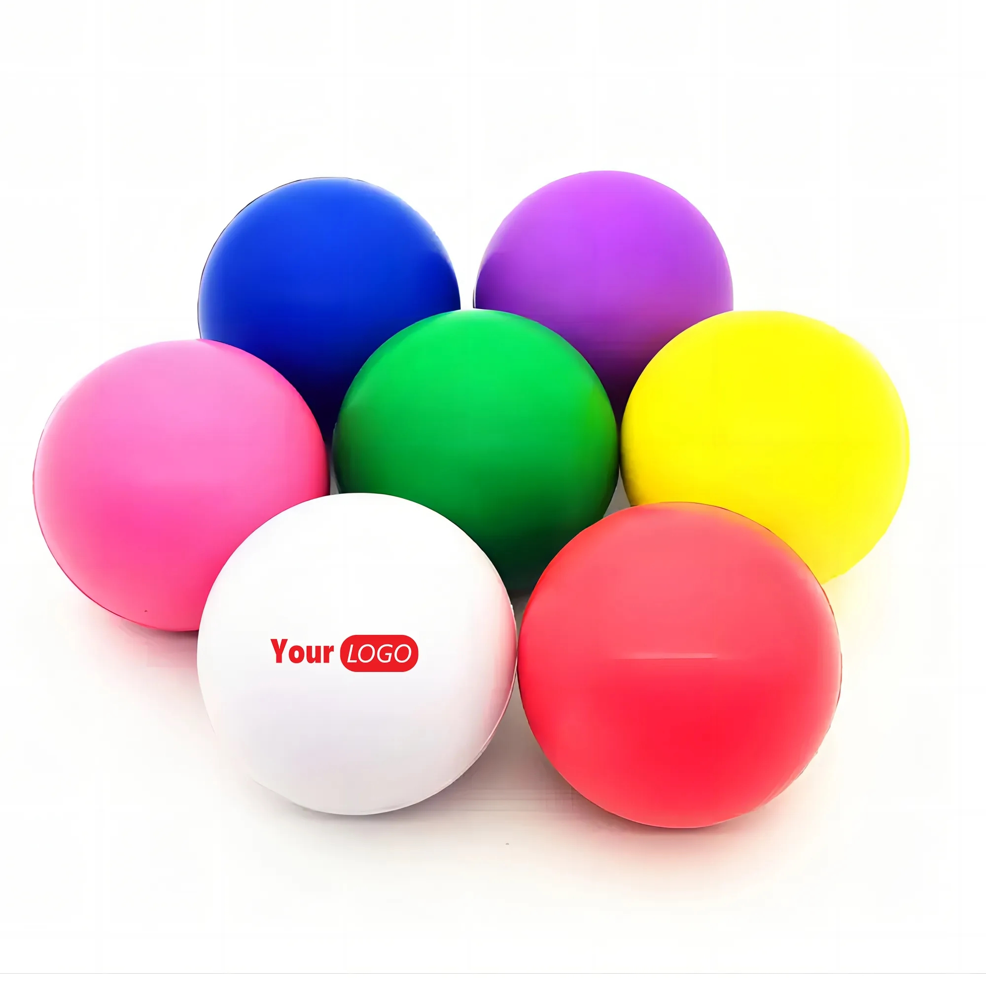 2.5 Inch Colorful Stress Reliever Ball 1