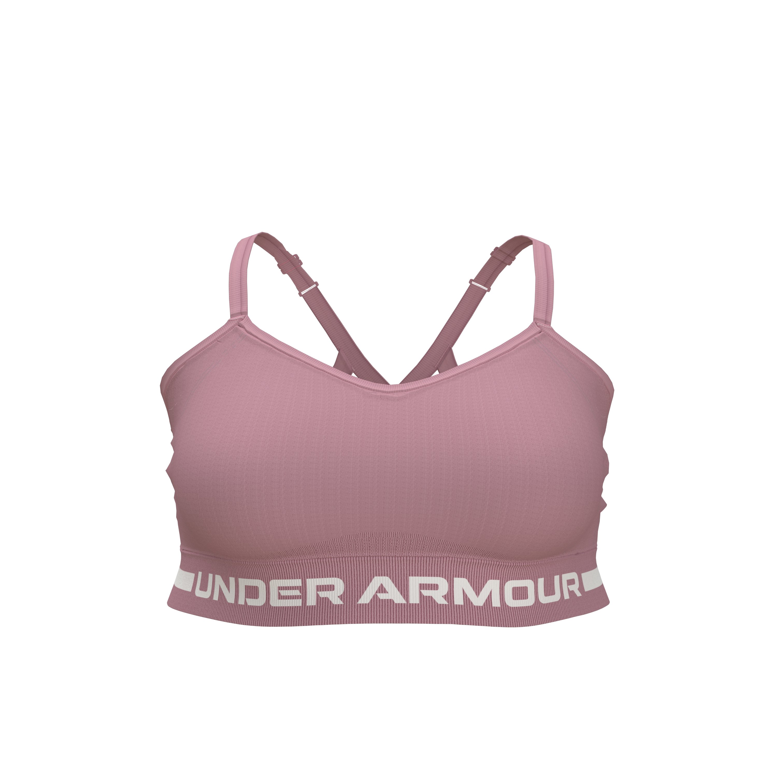 Women's UA Seamless Low Long Sports Bra 6