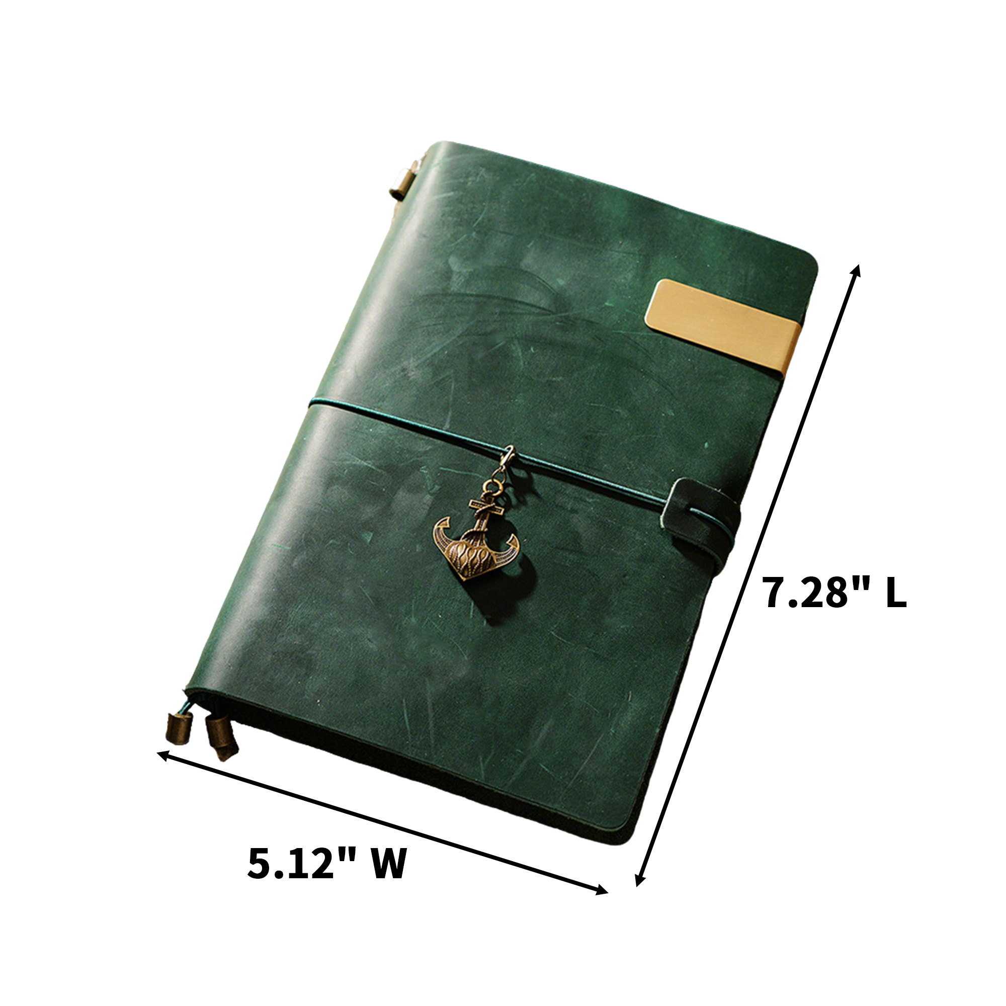 PU Leather Refillable Journal With Kraft Paper 4