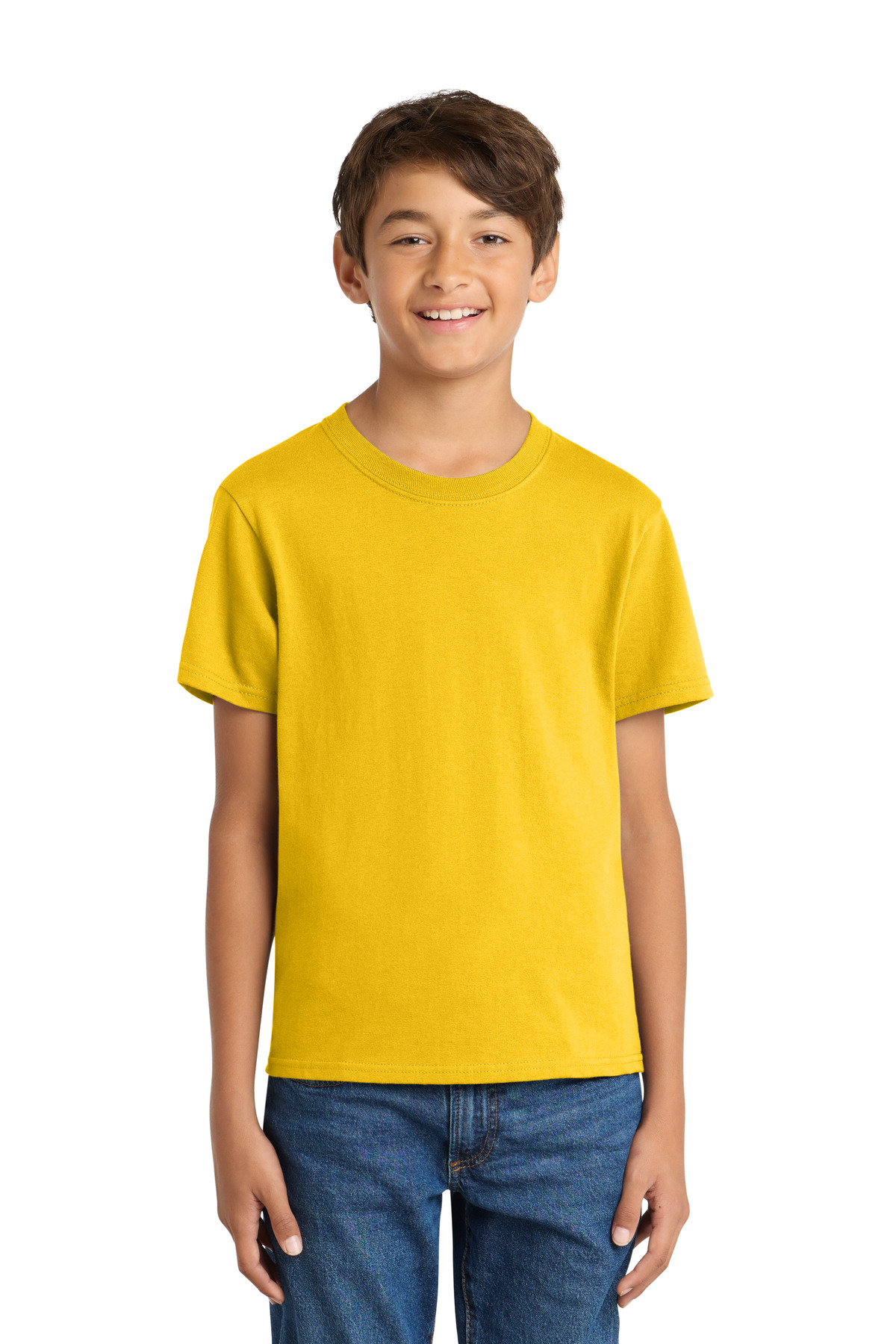 Port & Co Youth Core Cotton Tee. PC54Y 442