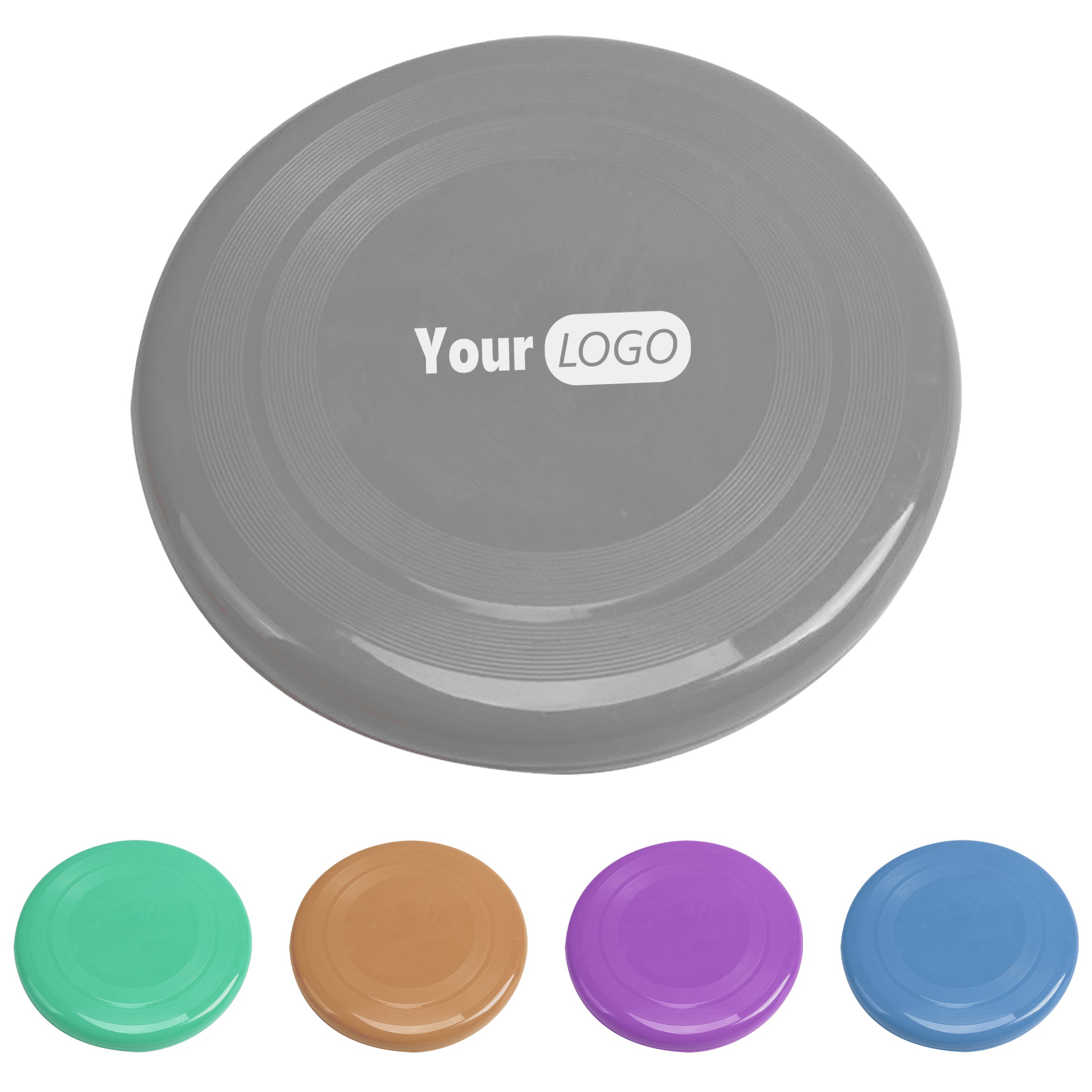 Polypropylene Logo-Ready Beach Flying Disc 2