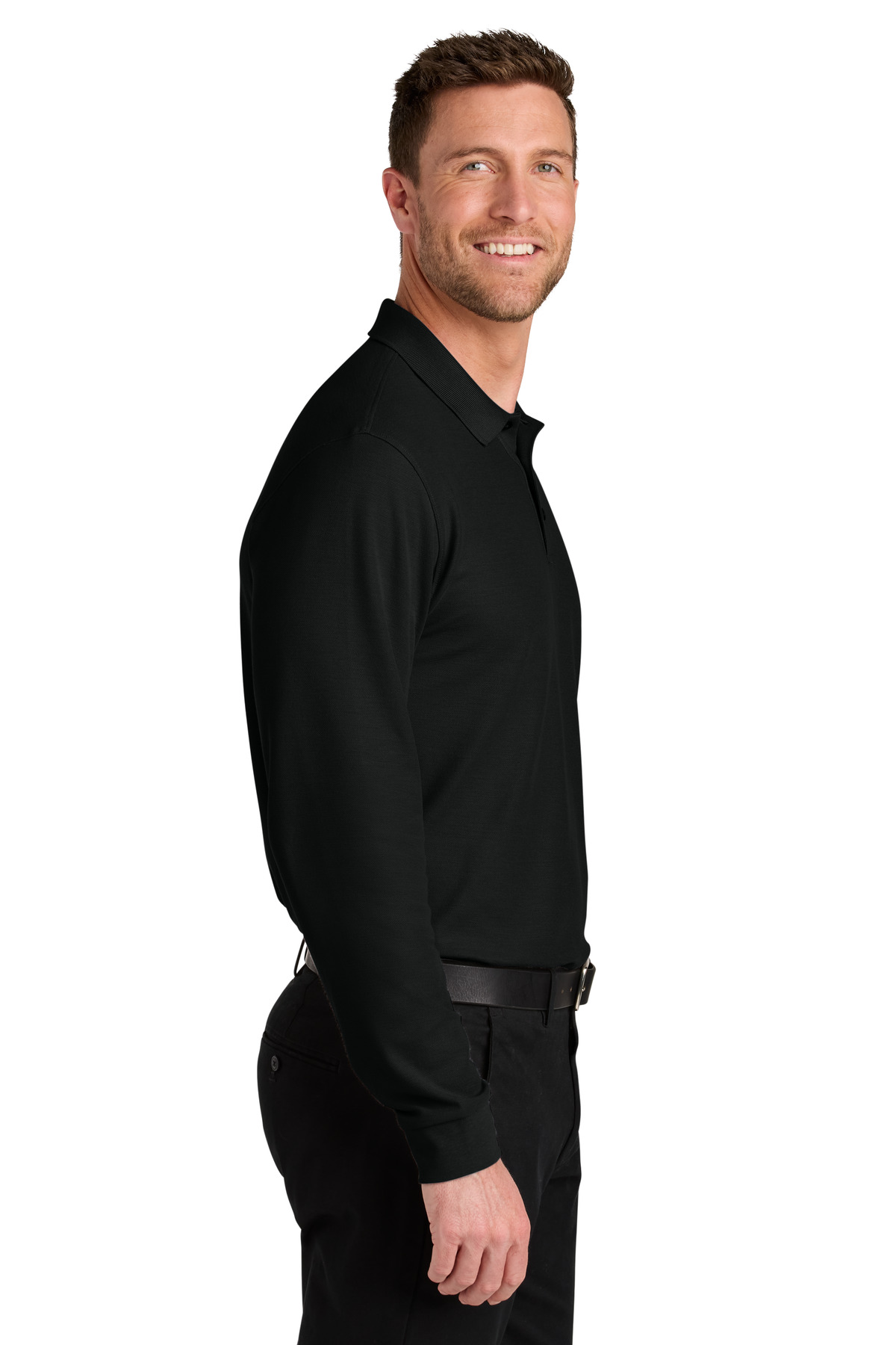 Port Authority Wearever Signature Pique Long Sleeve Polo K200LS 22