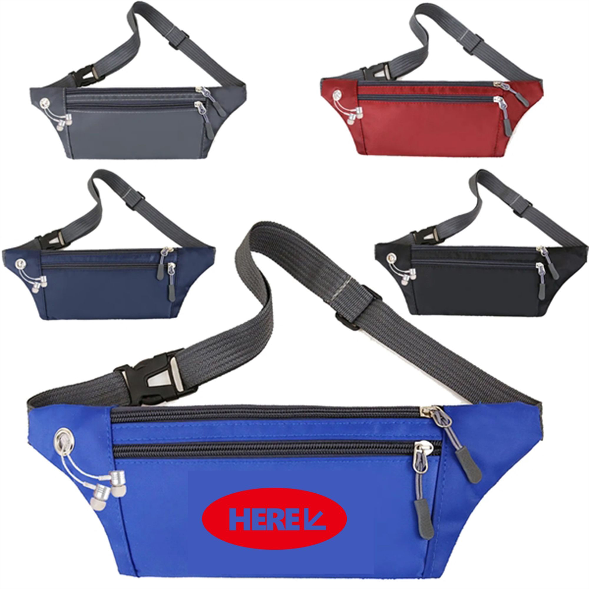 Sports Fitness Mobile Phone Bag Waist Bag 2