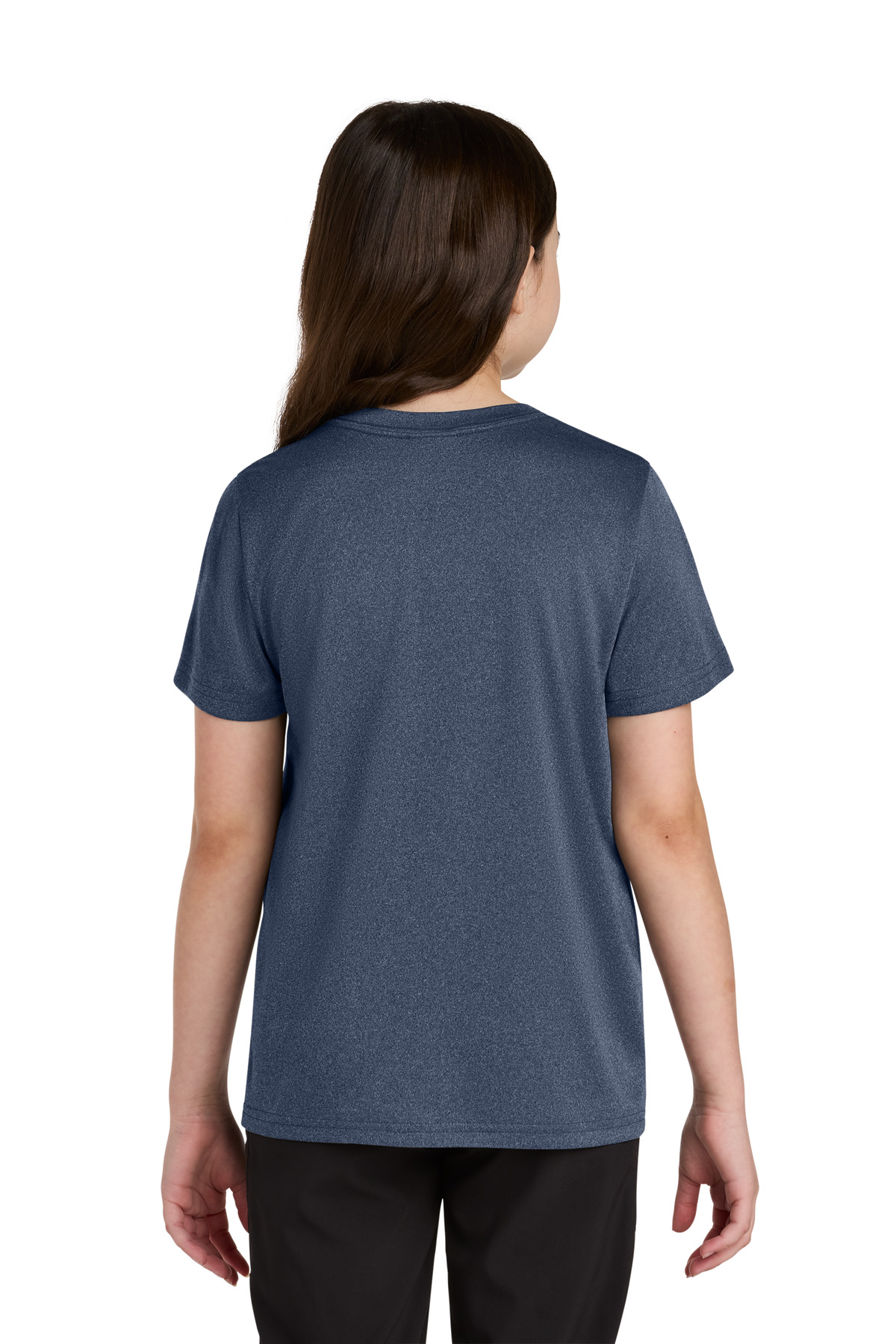 Port & Co Youth Heather Performance Tee PC390Y 6