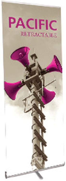 Pacific 800 Silver Retractable Banner Stand