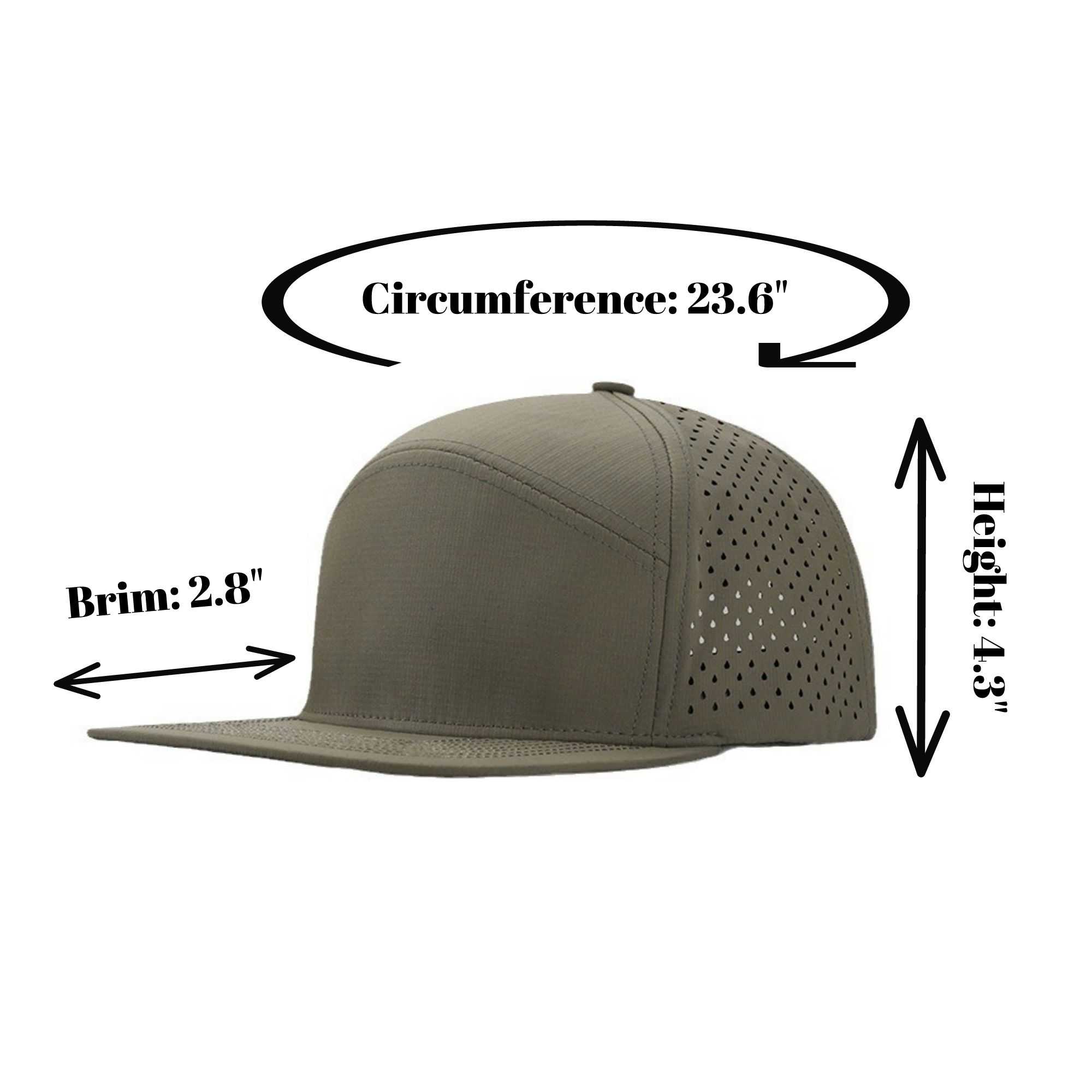 Men Flat Brim Baseball Cap 3