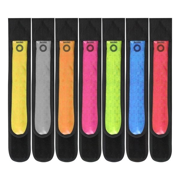 Light Up LED Slap Armband 3