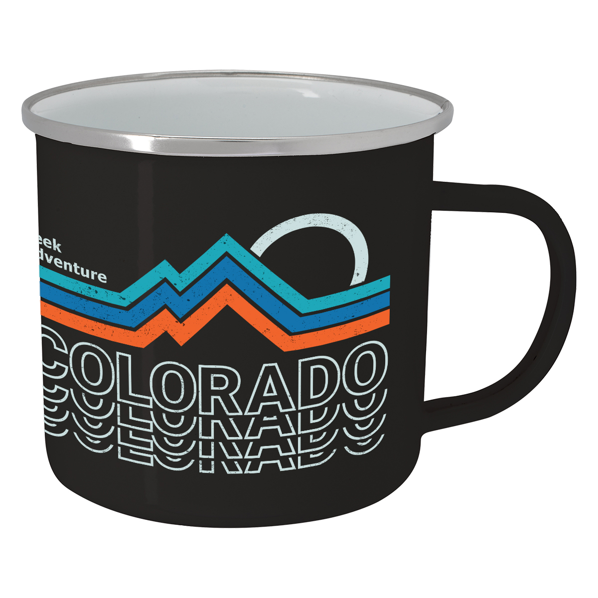 16 Oz. Full Color Steel Campfire Mug 9