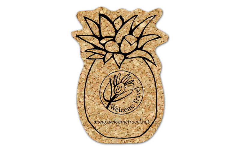 Pineapple Cork Coaster