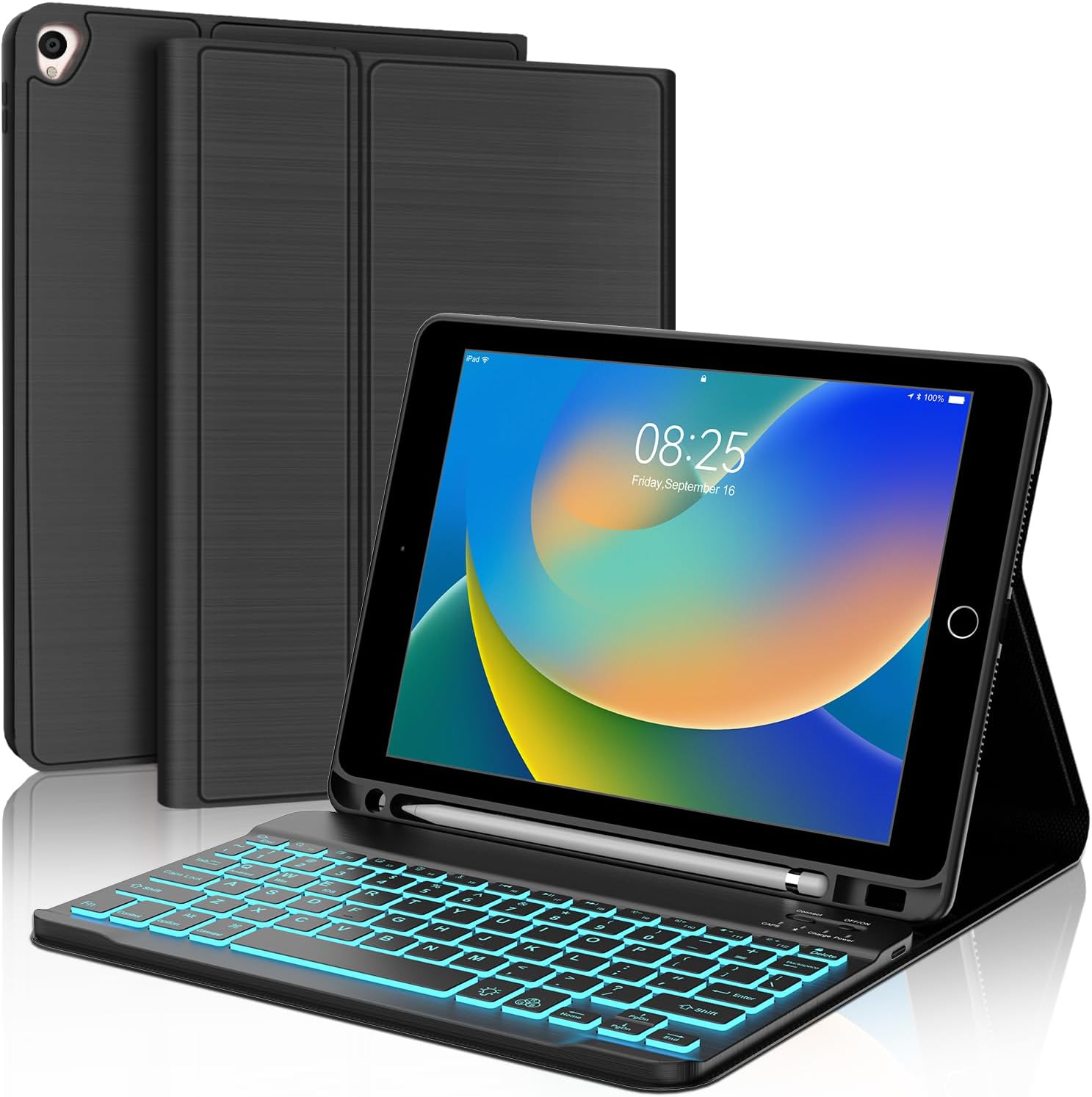 iBank ® Bluetooth Keyboard Case compatible with iPad Air 13 M3, M2, 2025, 2024 1