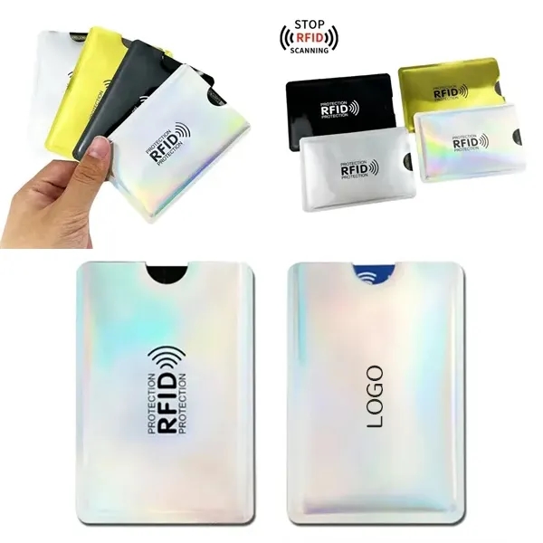 Gold Foil ID Card Holder - Luxury 24K Metallic Design 9