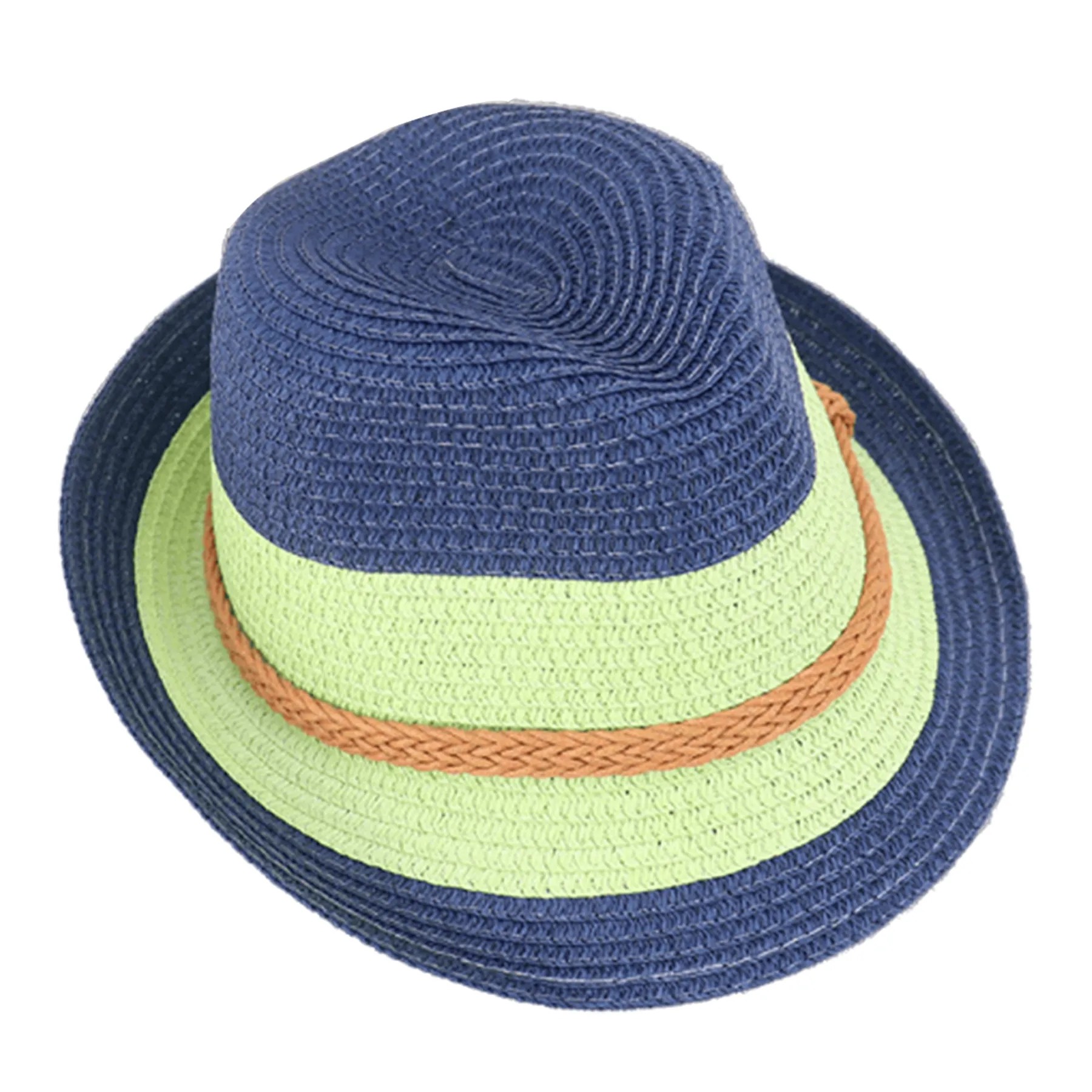Adults' Summer Beach Sun Protective Straw Hat 2