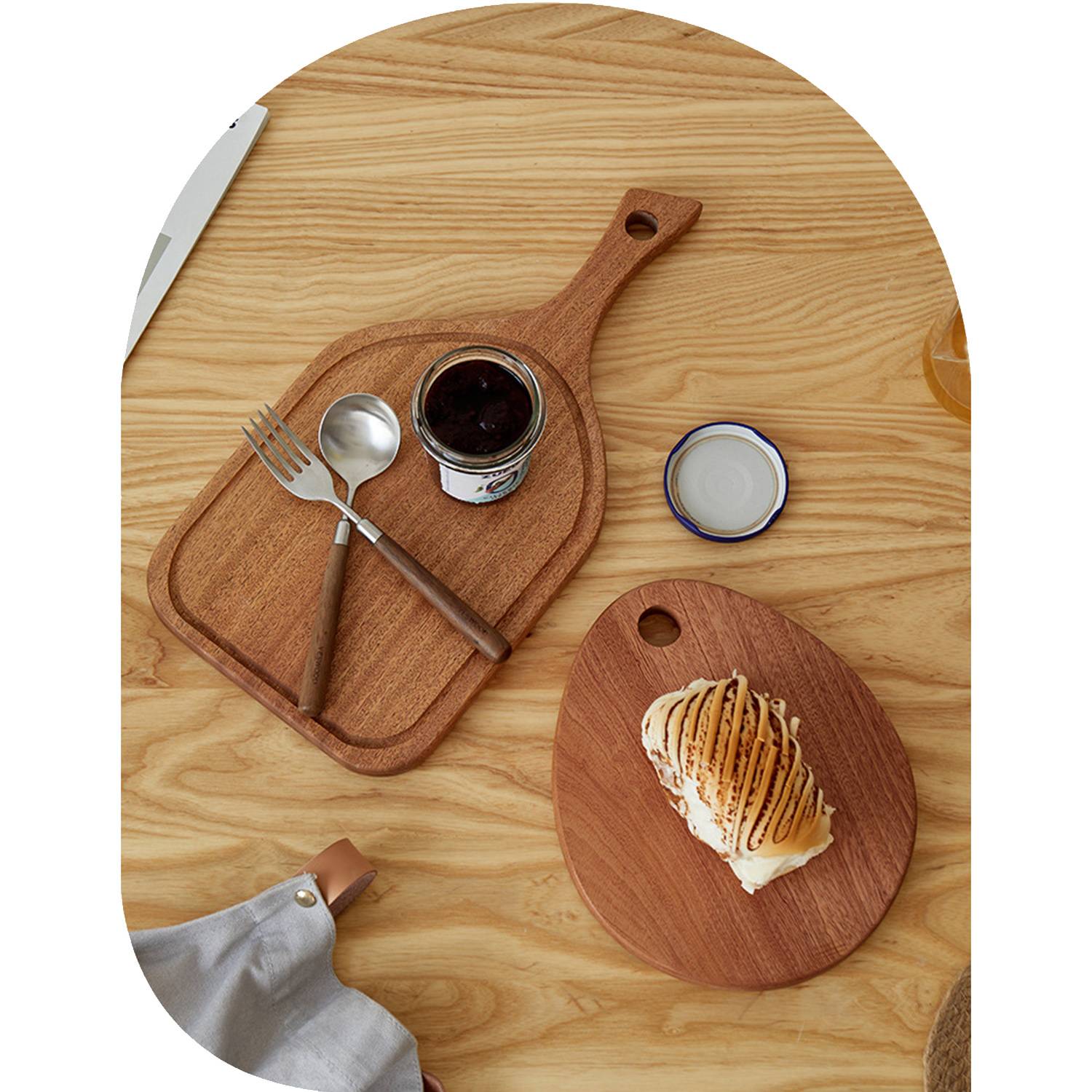 Multi-functional Cutting board Coaster Fruit Plate 11