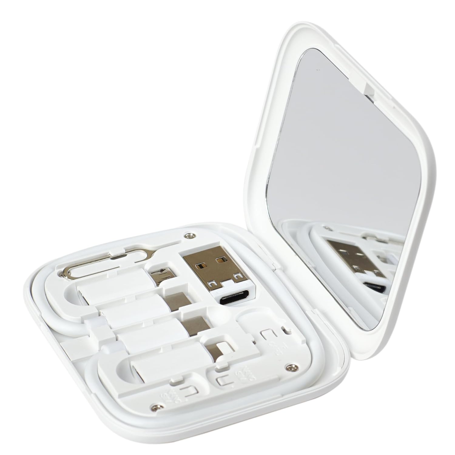 USB C-to-C Charging Cable Adapter Kit with Mirror 5