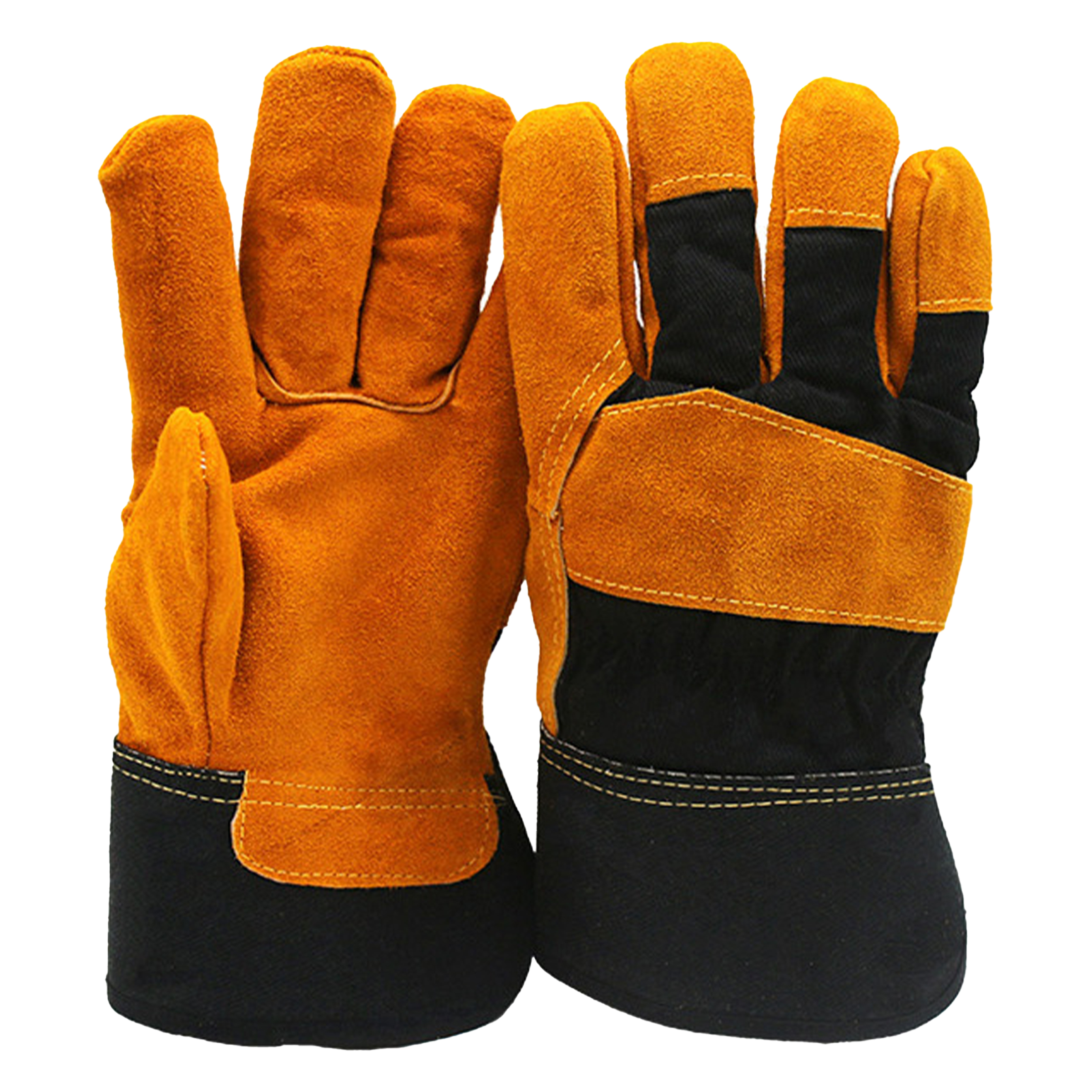 Cowhide Wear Resistant And Antifreeze Gloves 3