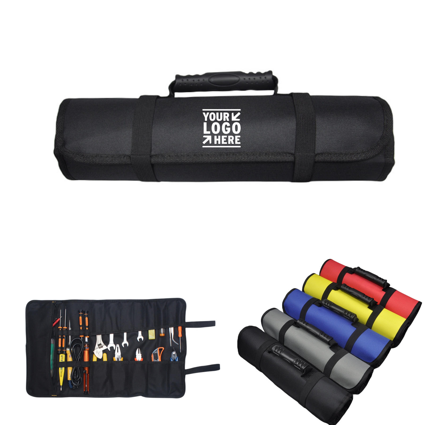 22 Pockets Tool Roll Bag 2
