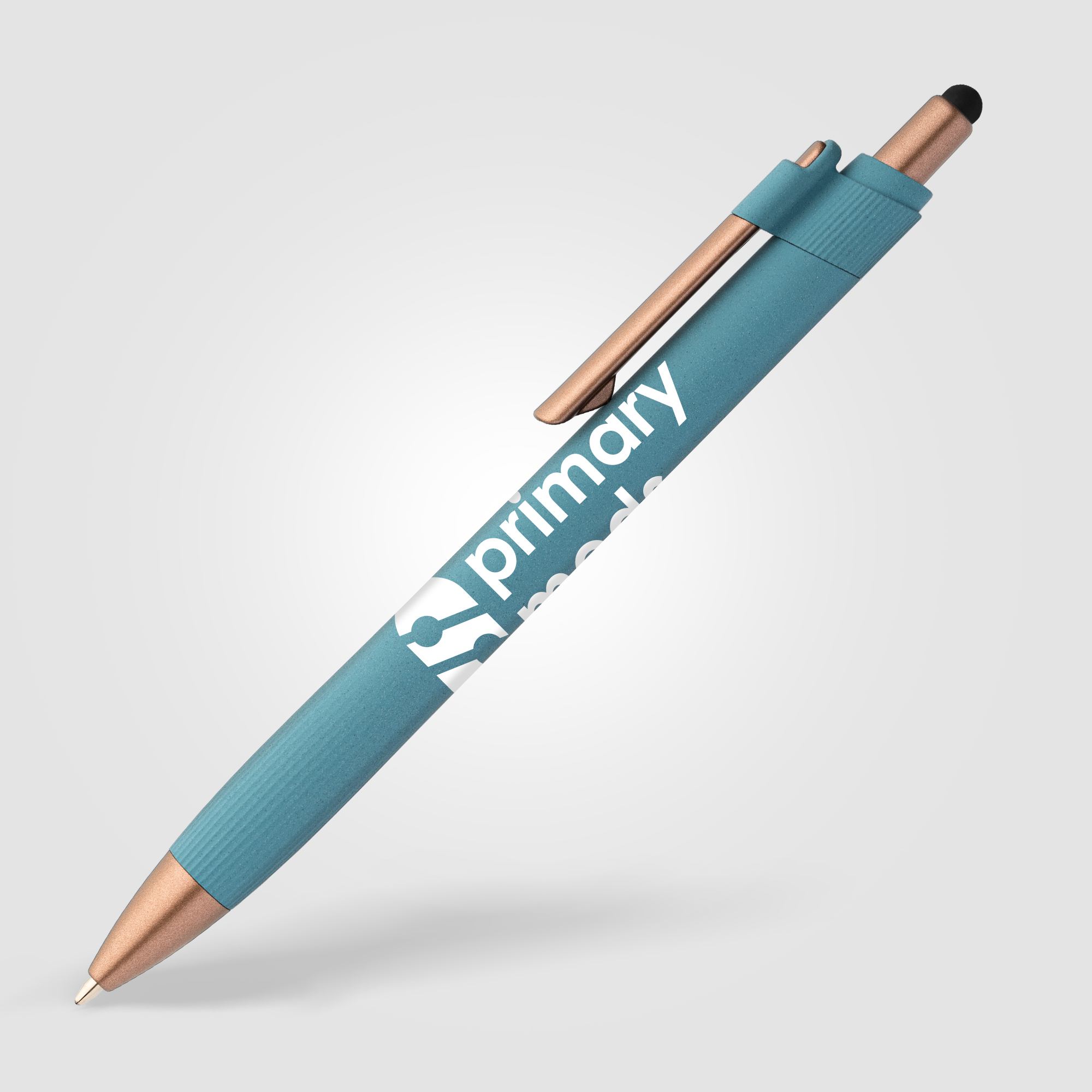 York Recycled Plastic Bronze Trim Stylus Ballpoint Pen 13