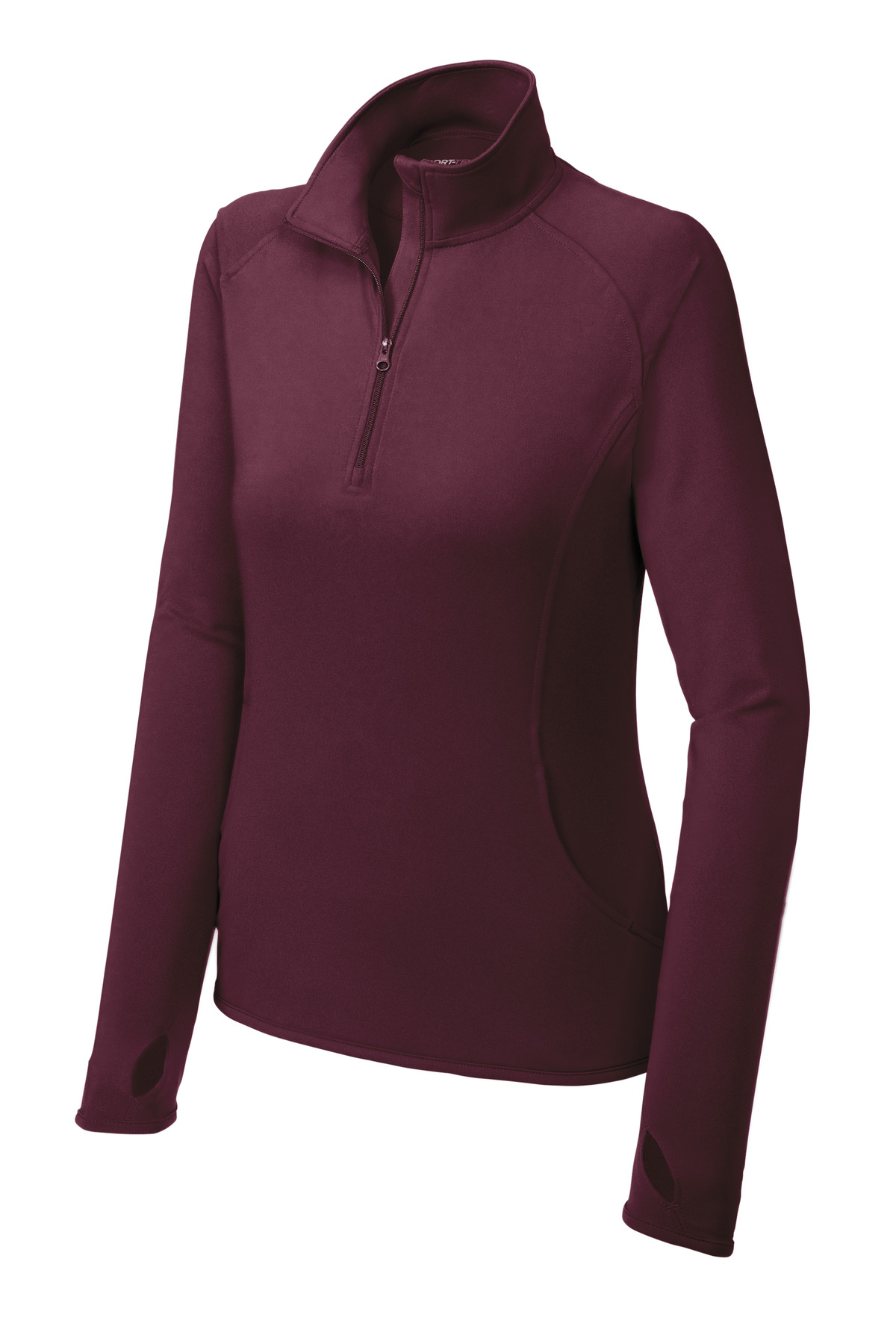 Sport-Tek® Women's Sport-Wick Stretch 1/4-Zip Pullover 55