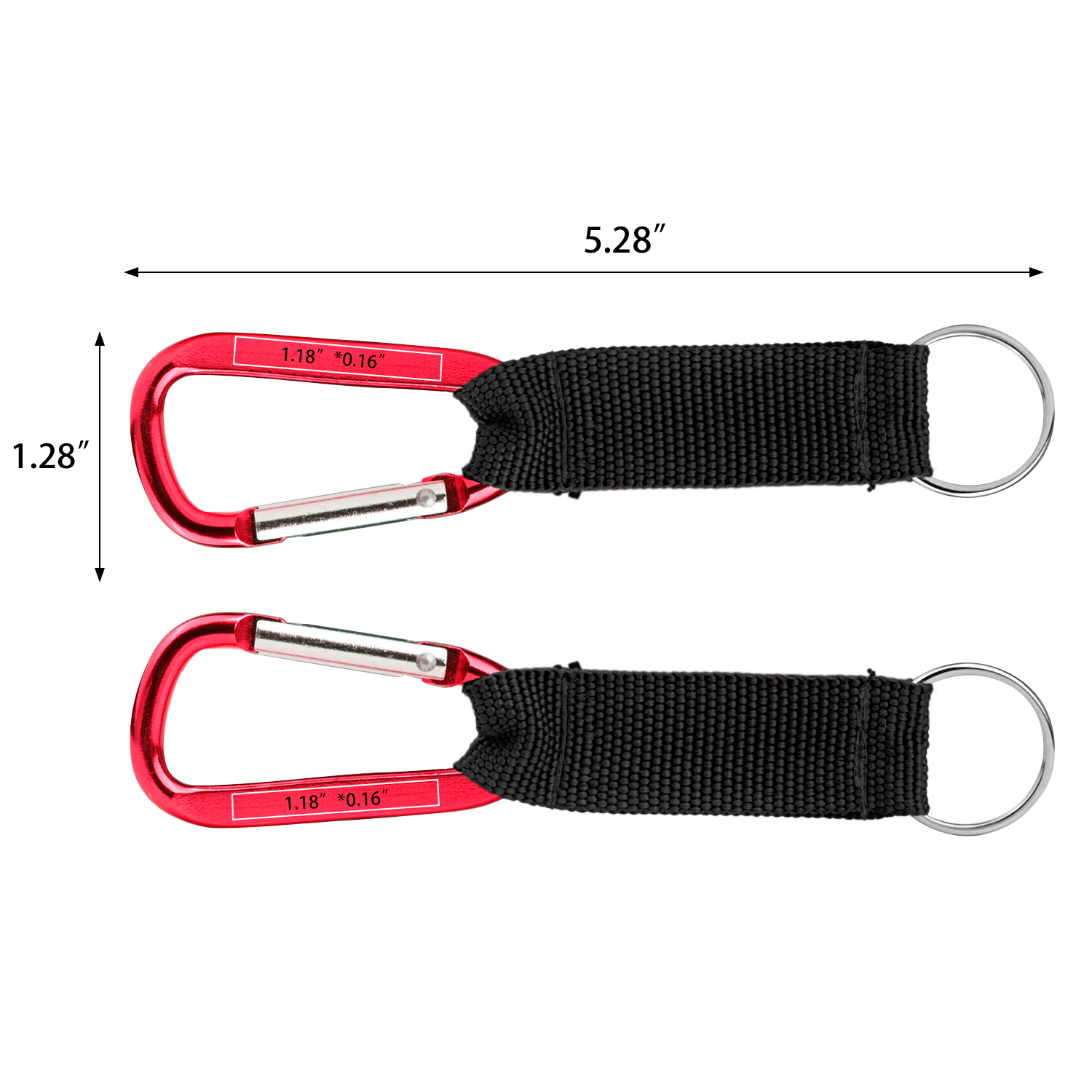 Moab Carabiner and Key Ring