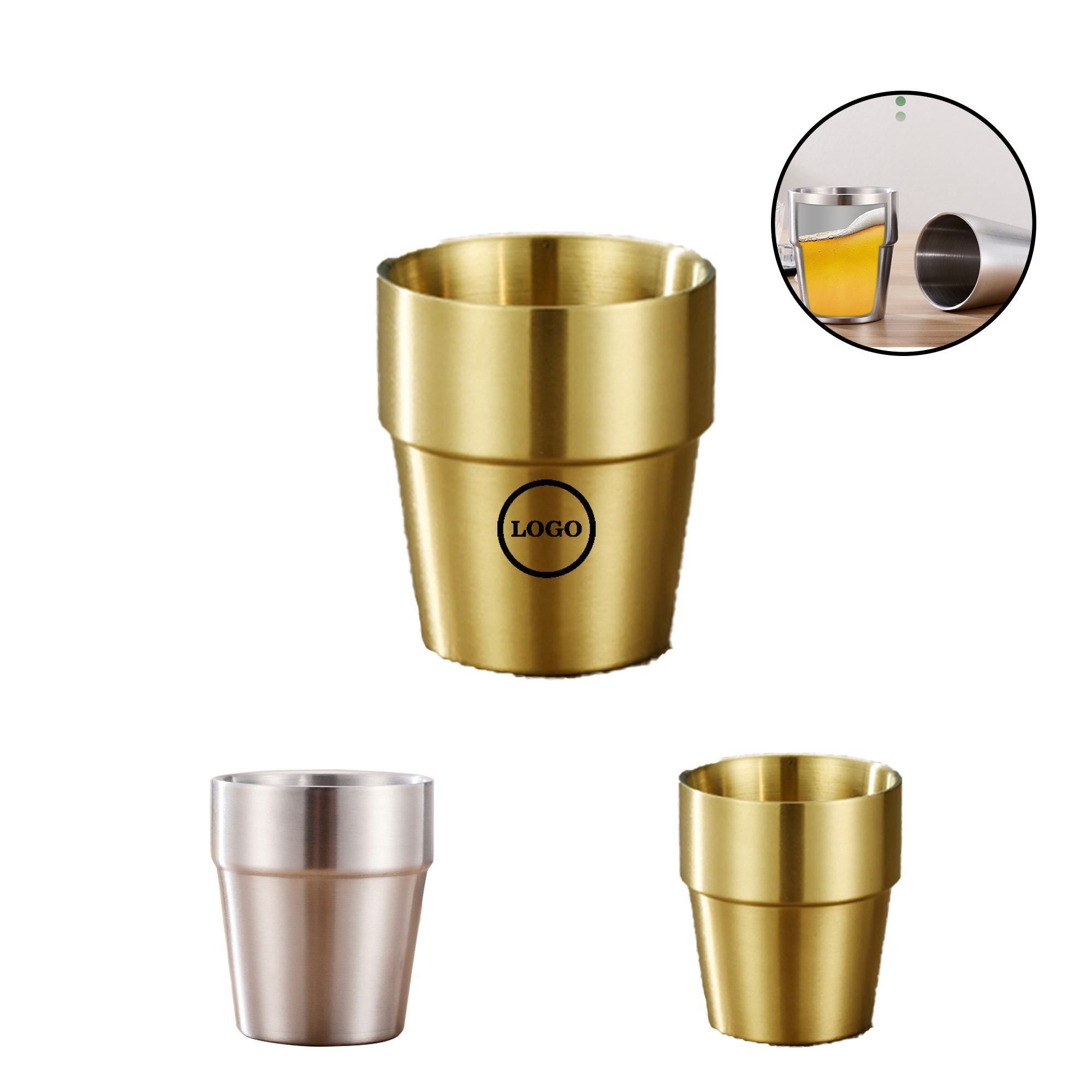 Glacier Steel Frost Mug 1
