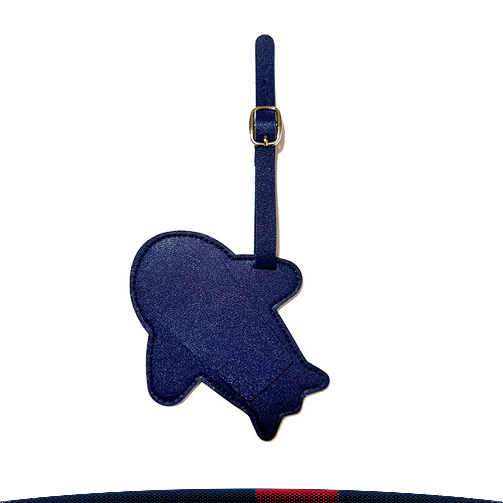Jibblet Airplane-Shaped PU Leather Luggage Tag 5