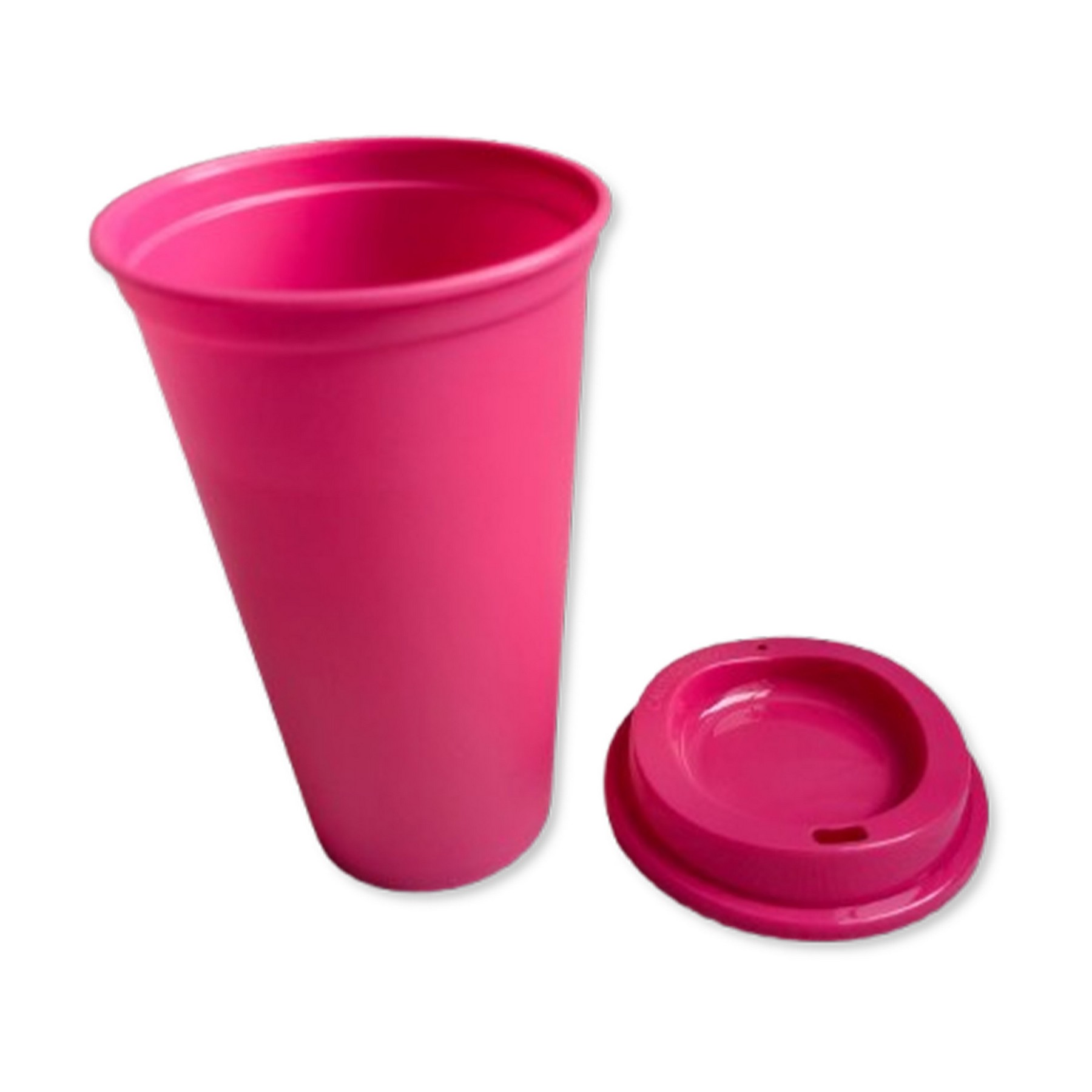 Reusable Coffee Cups with Lids 16 oz Plastic Tumblers 11