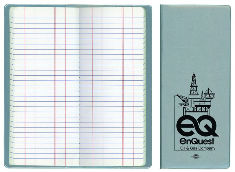 Oil & Pipe Long Tally Book-Standard Vinyl 10
