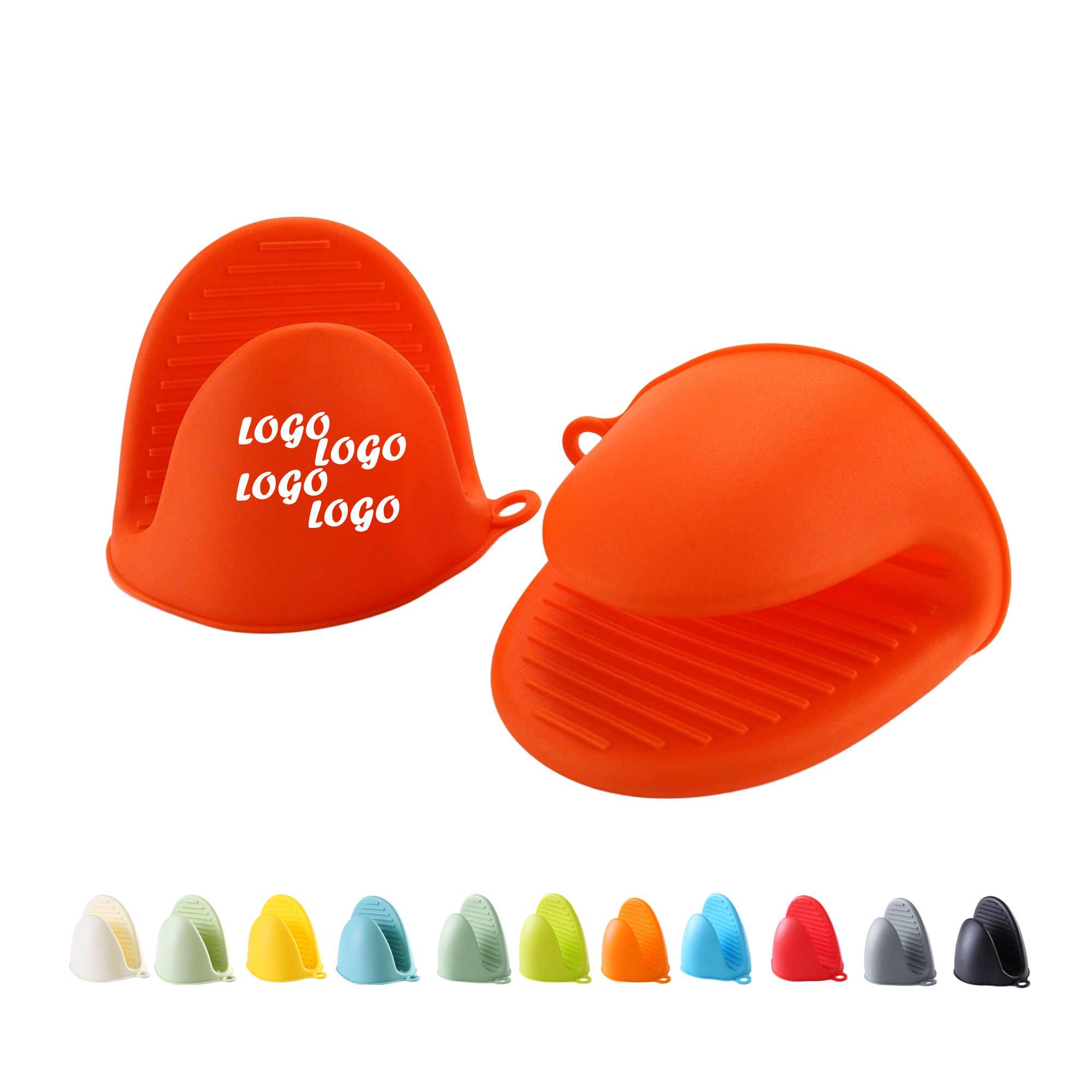 Heat Resistant Silicone Oven Mitts 2