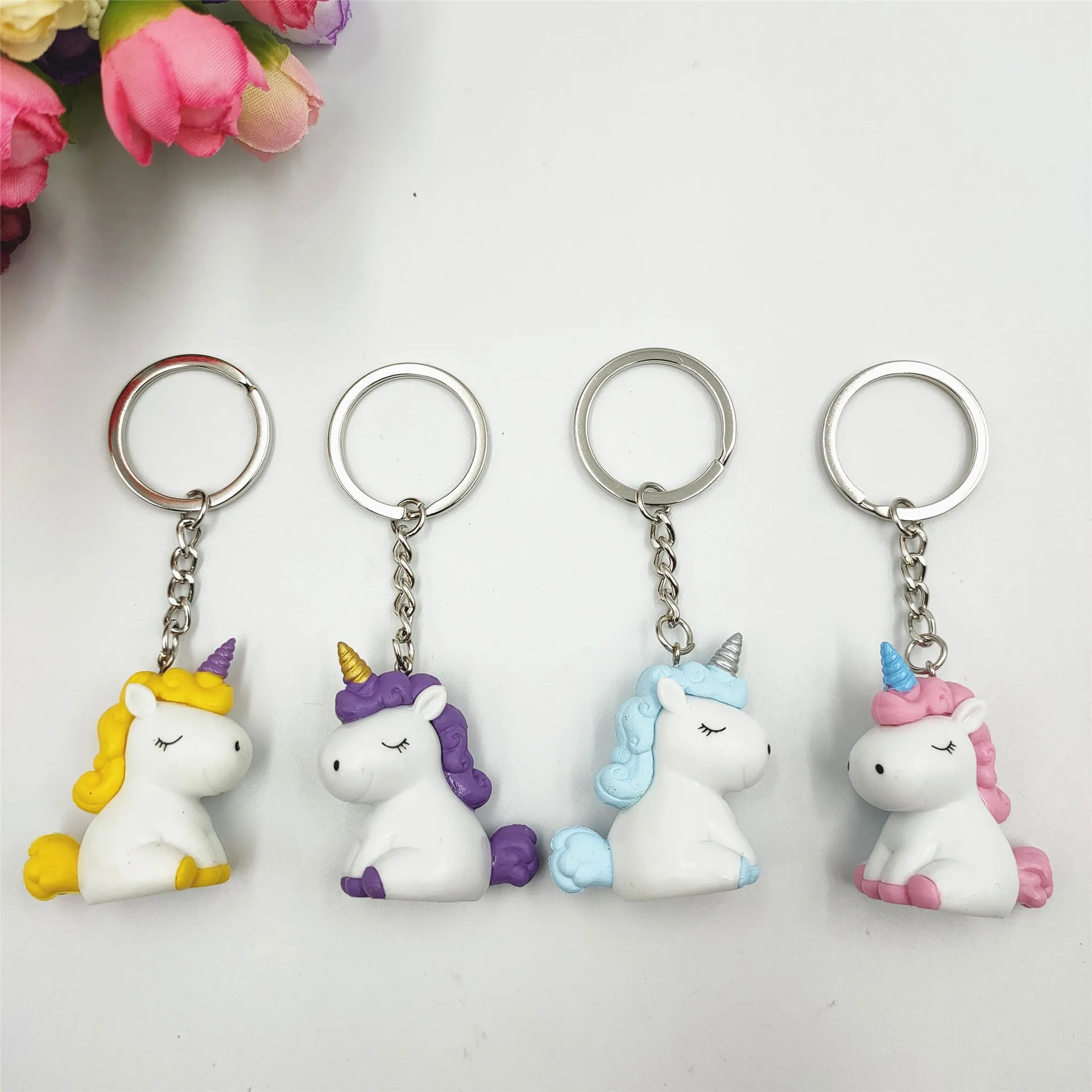 Unicorn PVC Keychain 2
