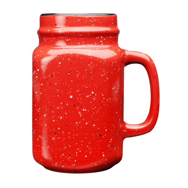 Speckled 16 oz. Savannah Ceramic Mason Jar 46