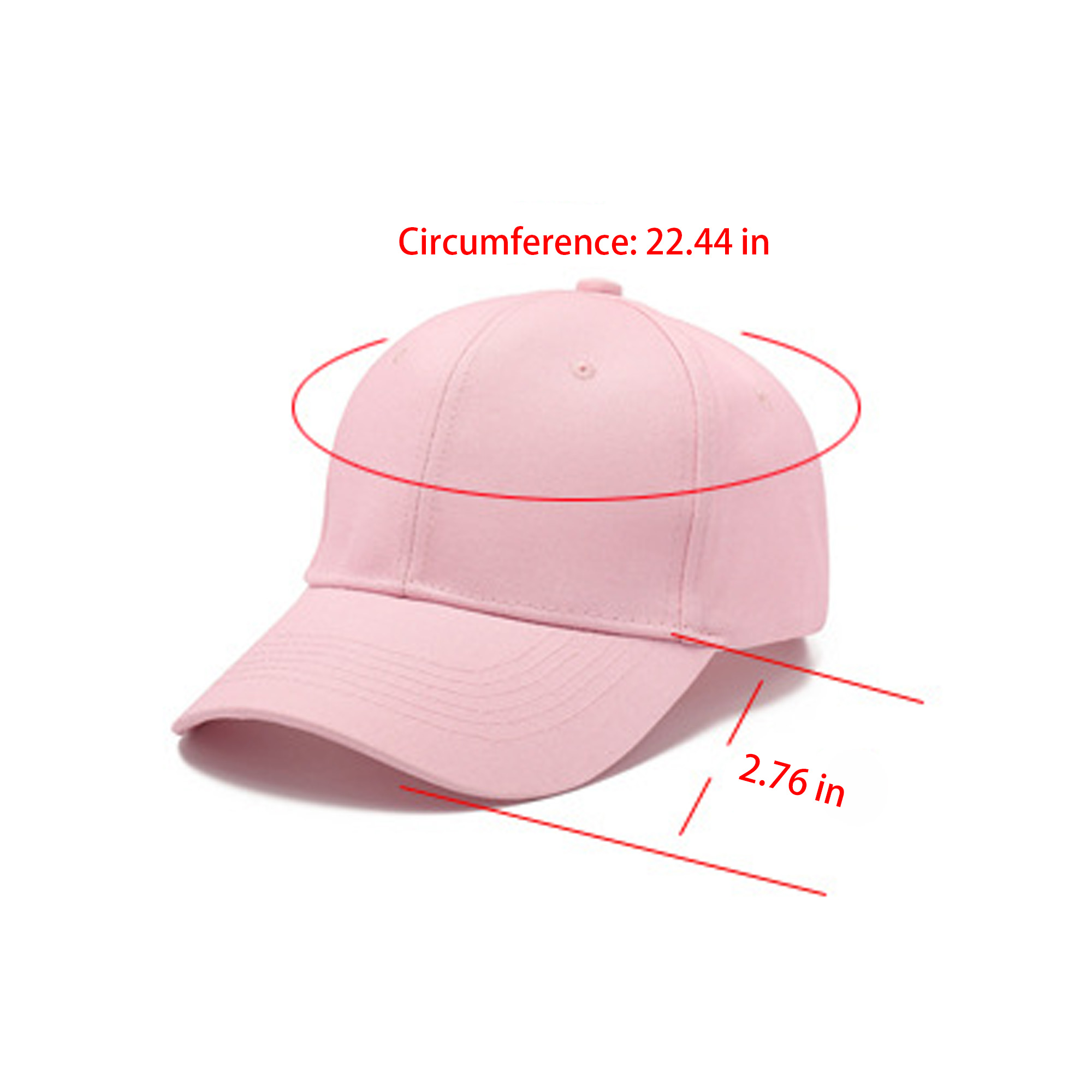 100% Cotton Breathable Baseball Cap MOQ 20 15