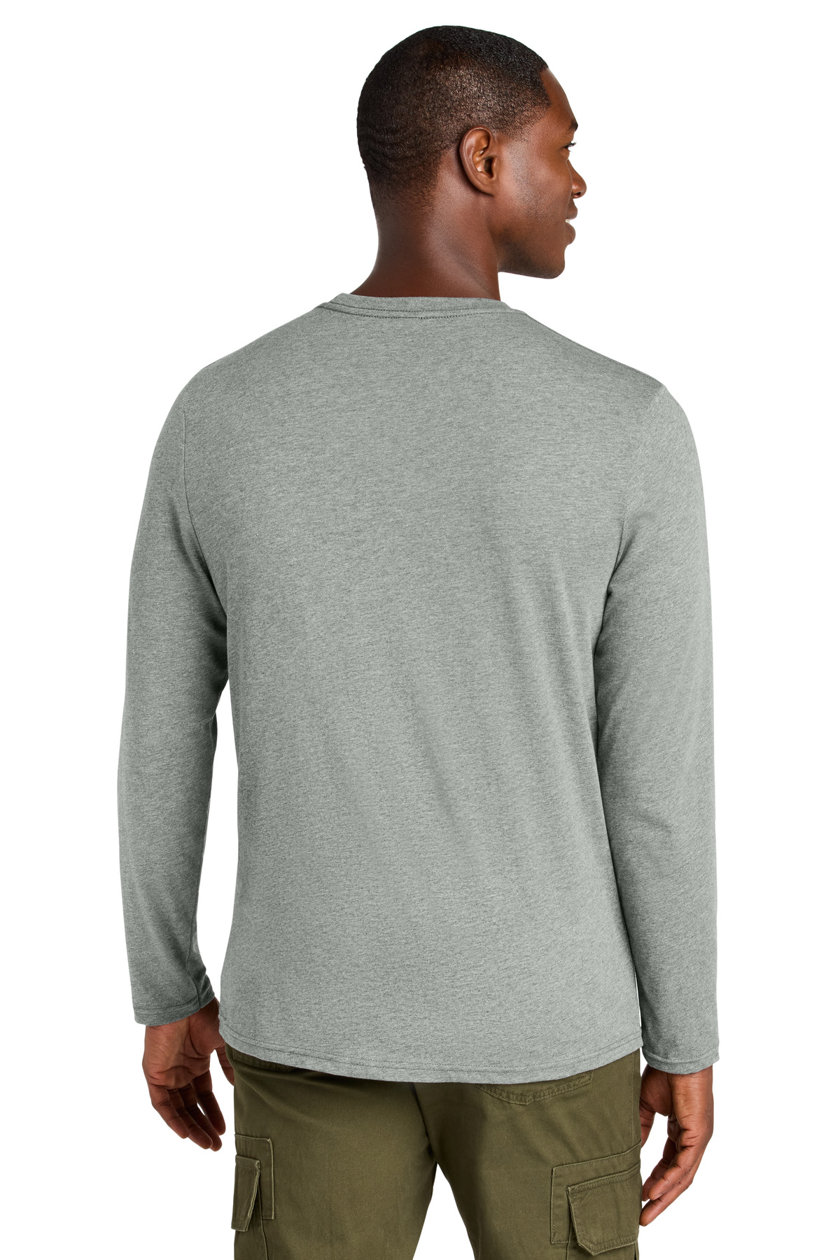 District Perfect Weight CVC Long Sleeve Tee DT185 42
