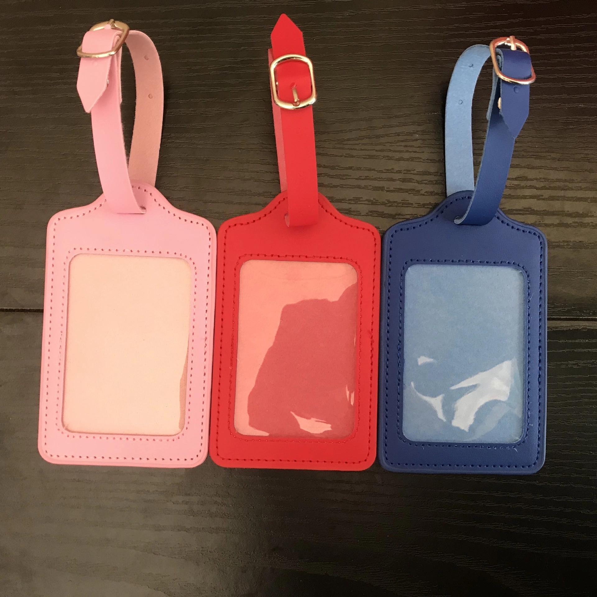 PU Leather Luggage Tags 3