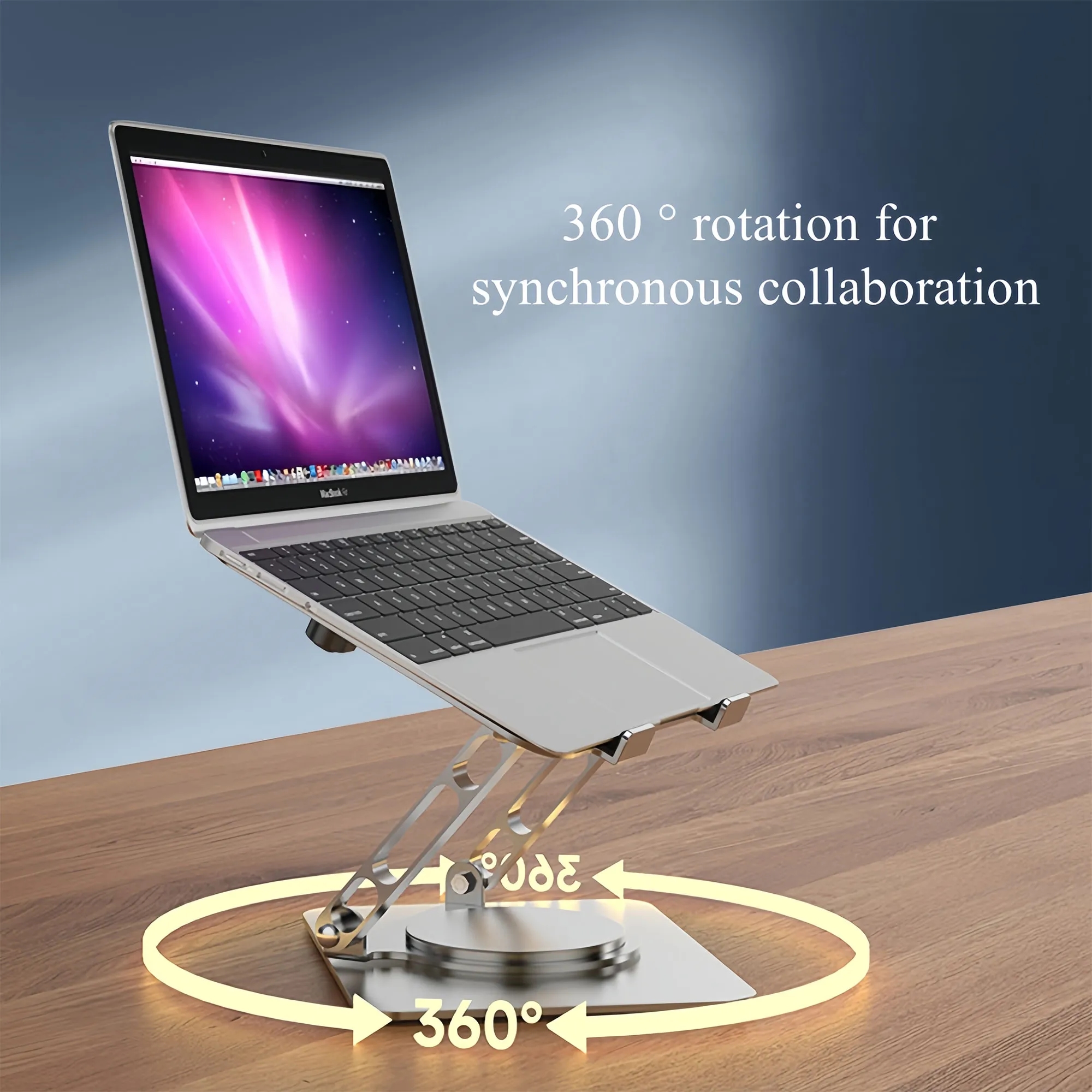 Maglev Dual Turbo Laptop Stand With Cooling Base 7