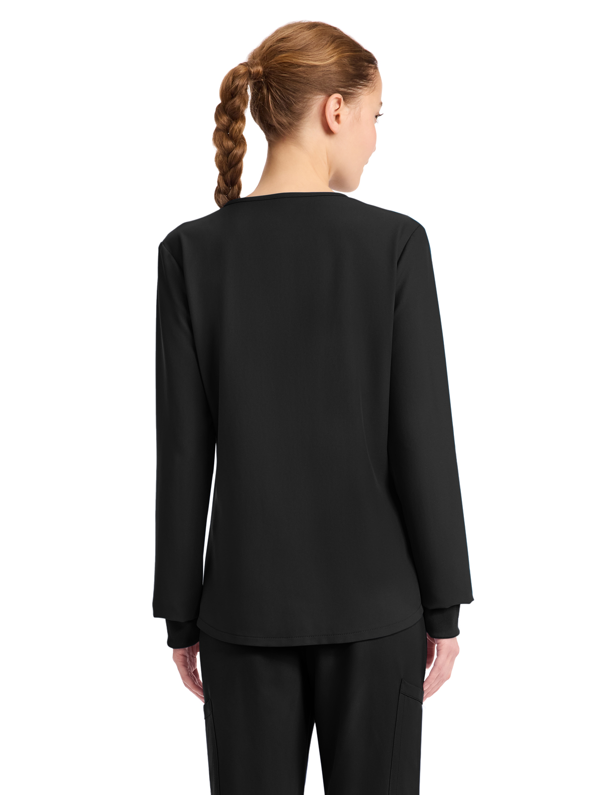 Cherokee - Workwear Originals Ultra - Women's 2-Pocket Long Sleeve Top 8