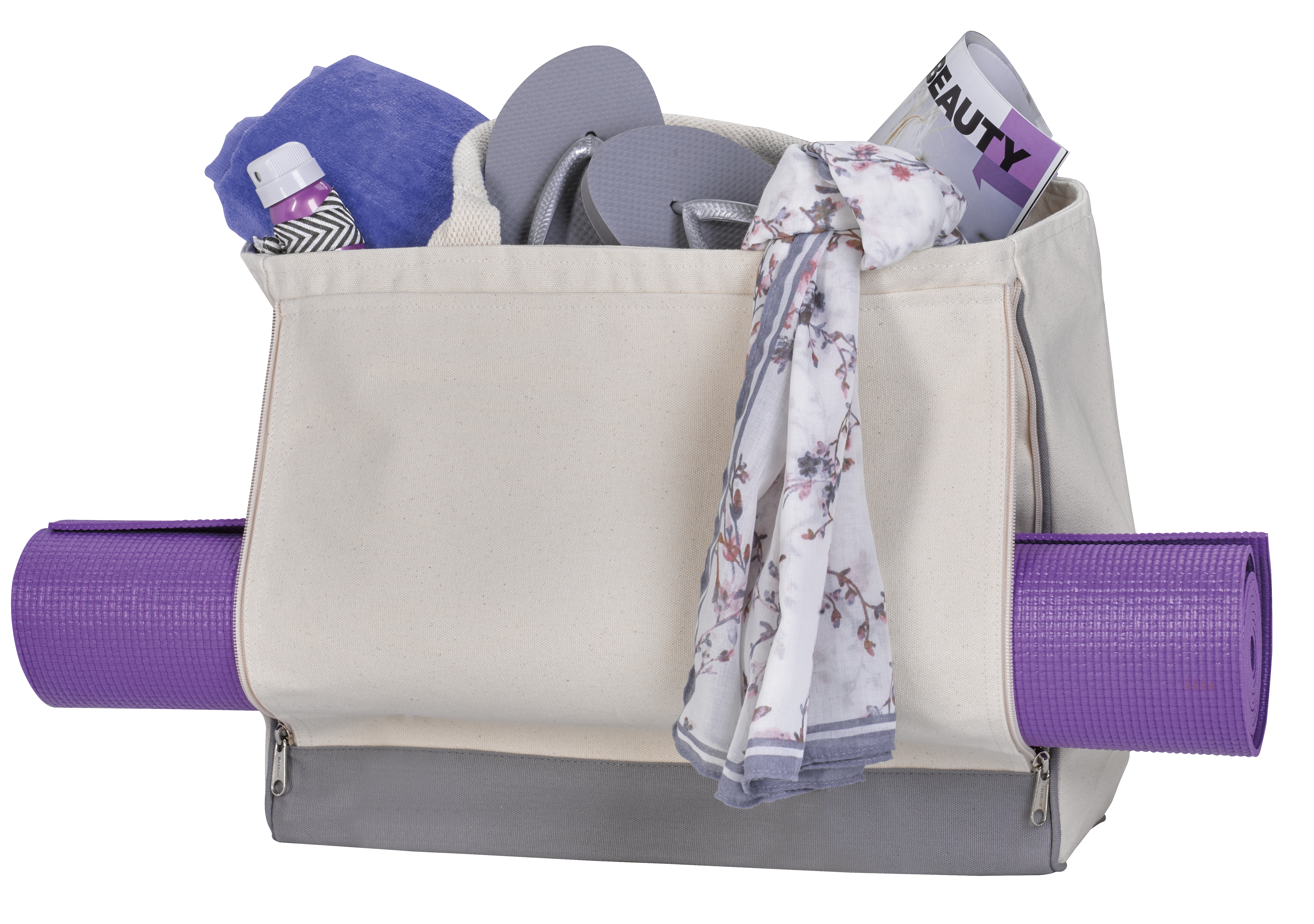 Atchison® Yoga Retreat Cotton Tote 13