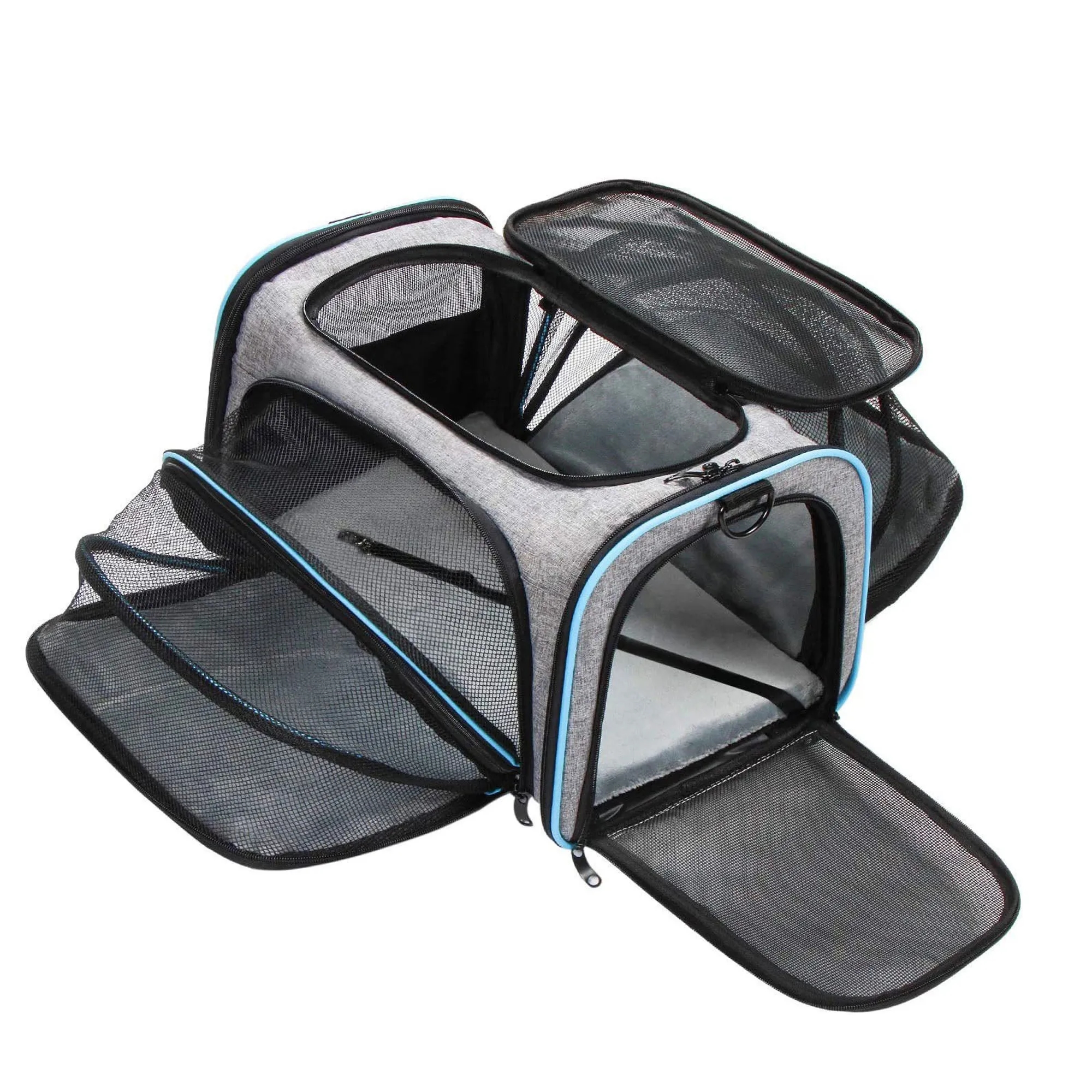 Folding Breathable Cat Dog Travel Pet Carrier Tote Bag 4