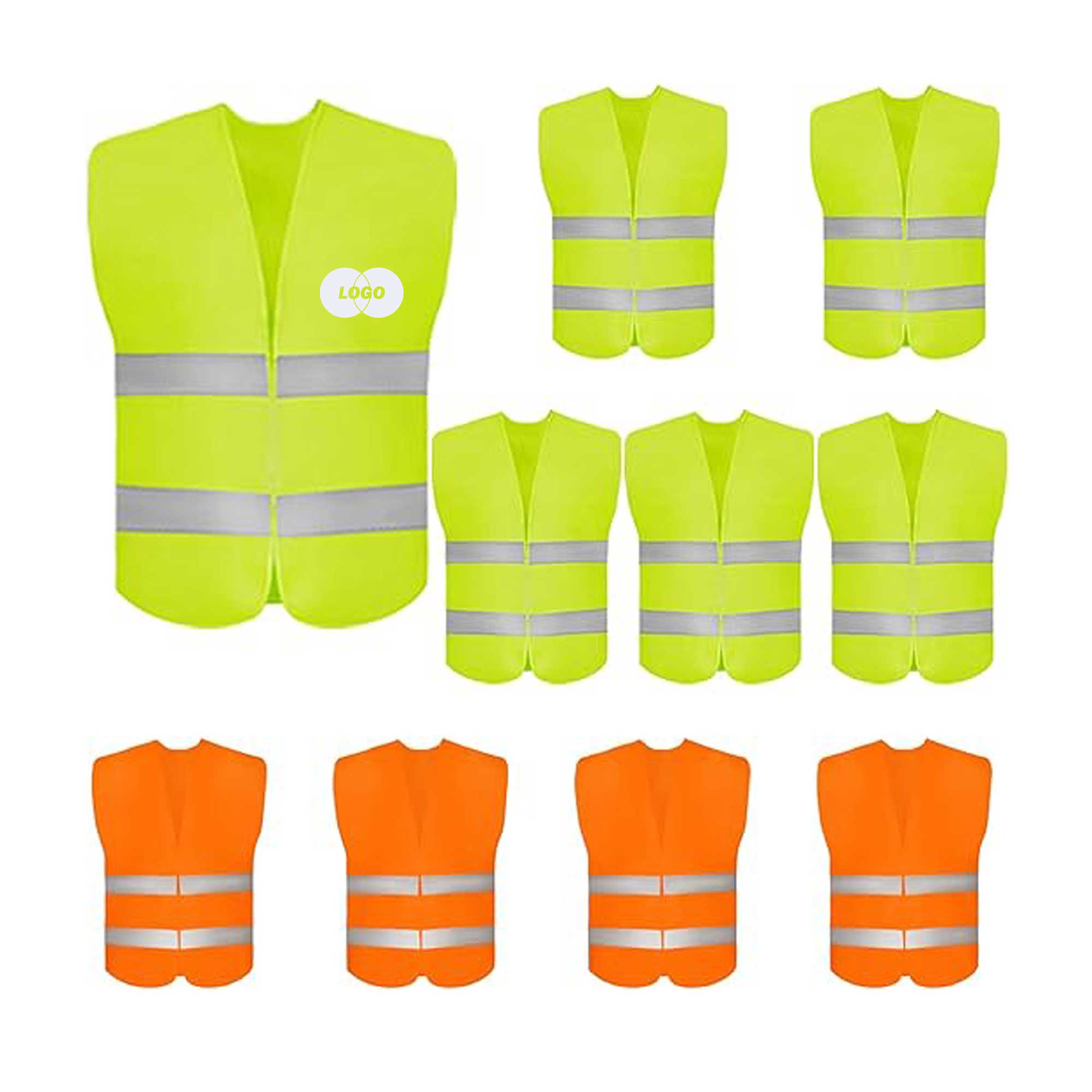 Reflective High Visibility Construction Vest 2