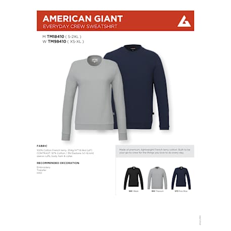 American Giant Everyday Crew Sweatshirt - Women's 77