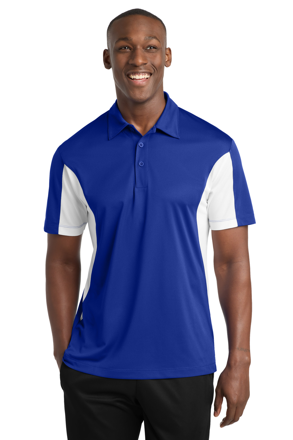 Sport-Tek Side Blocked Micropique Sport-Wick Polo. ST655 30