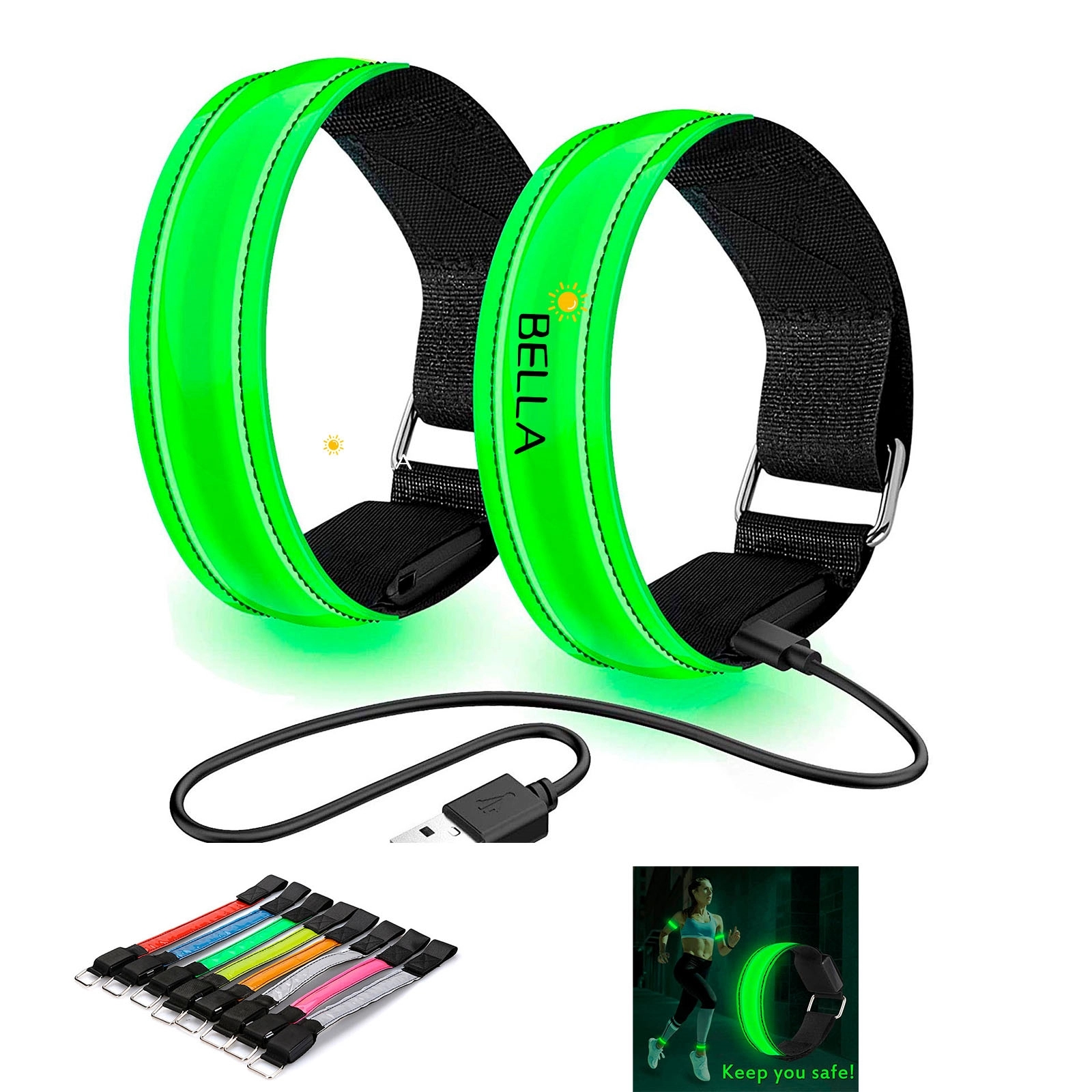 Led Armband Rechargeable 9