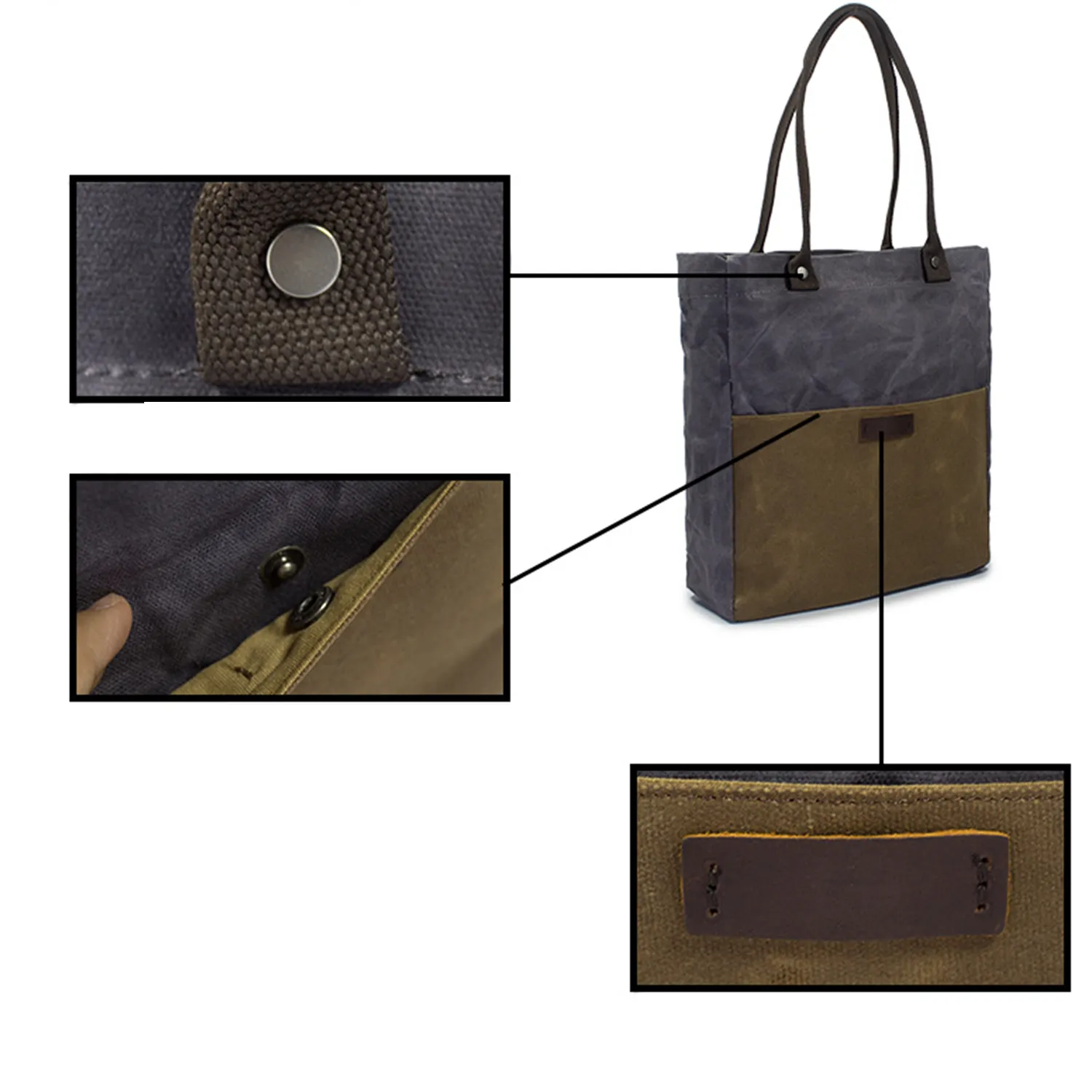 Top Handle Satchel Handbag 4