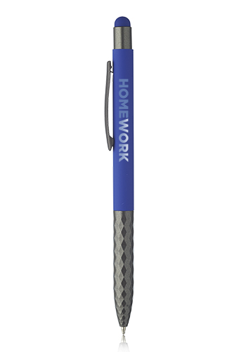 Geometric Aluminum Ball Point Pens with Stylus 7
