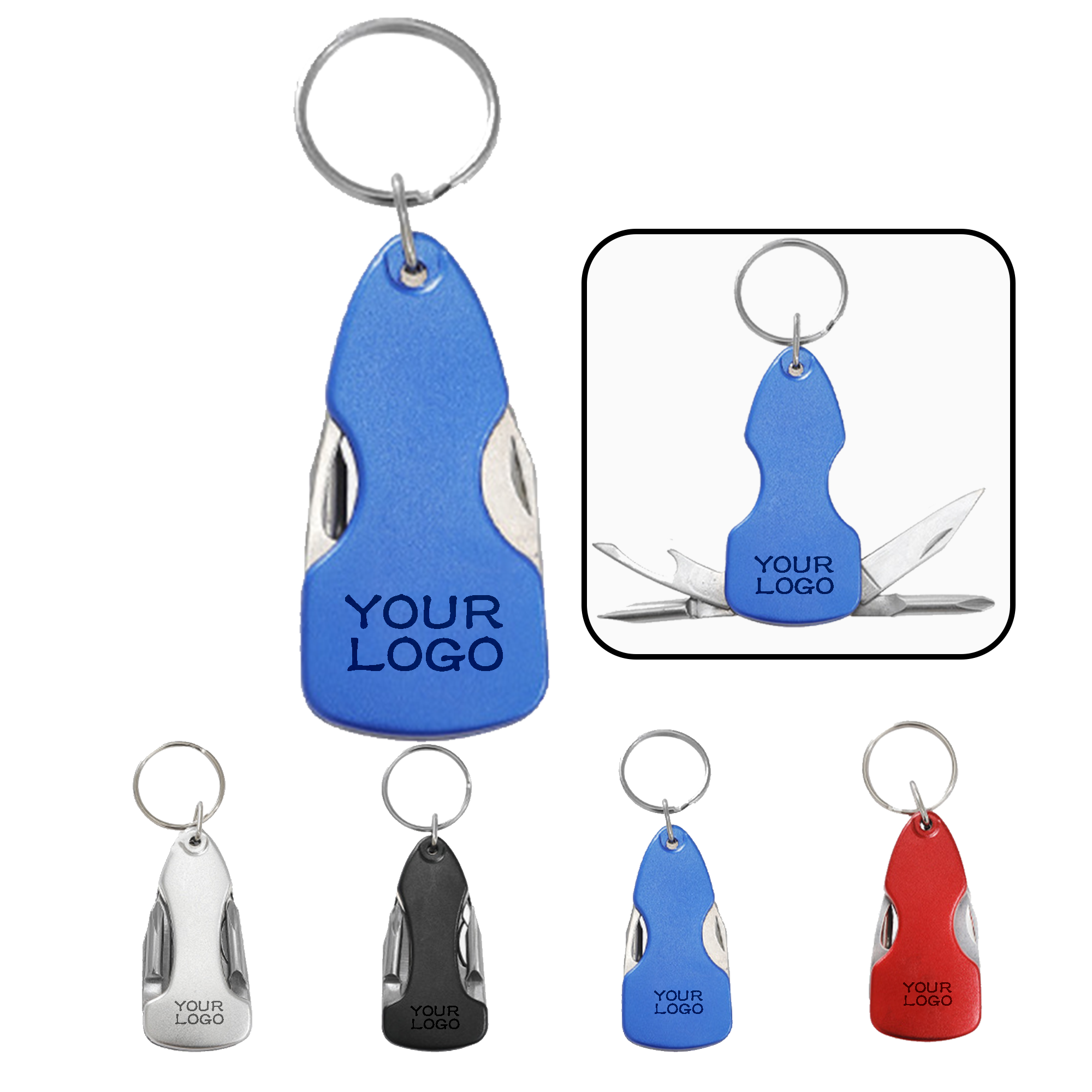 MOQ 20 PCS Multitool Keychain 2