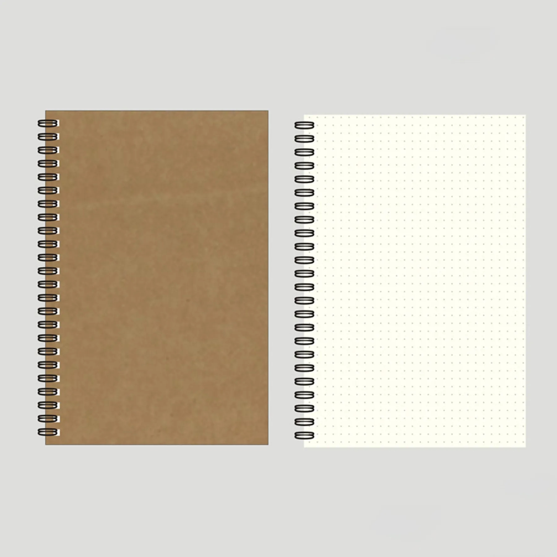 Soft Yellow Cover Spiral Notebook 7