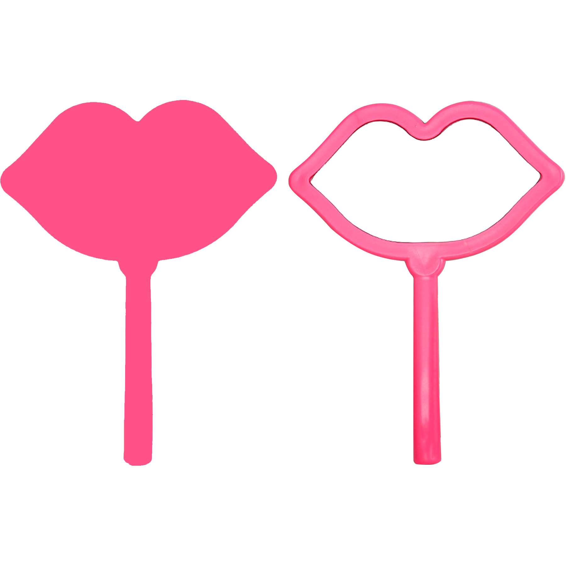 Cody Lip Shape Handheld Makeup Mirror 11